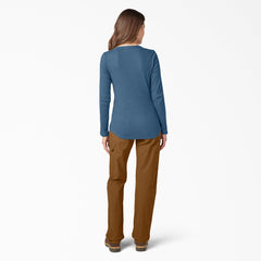 Women's Henley Long Sleeve Shirt