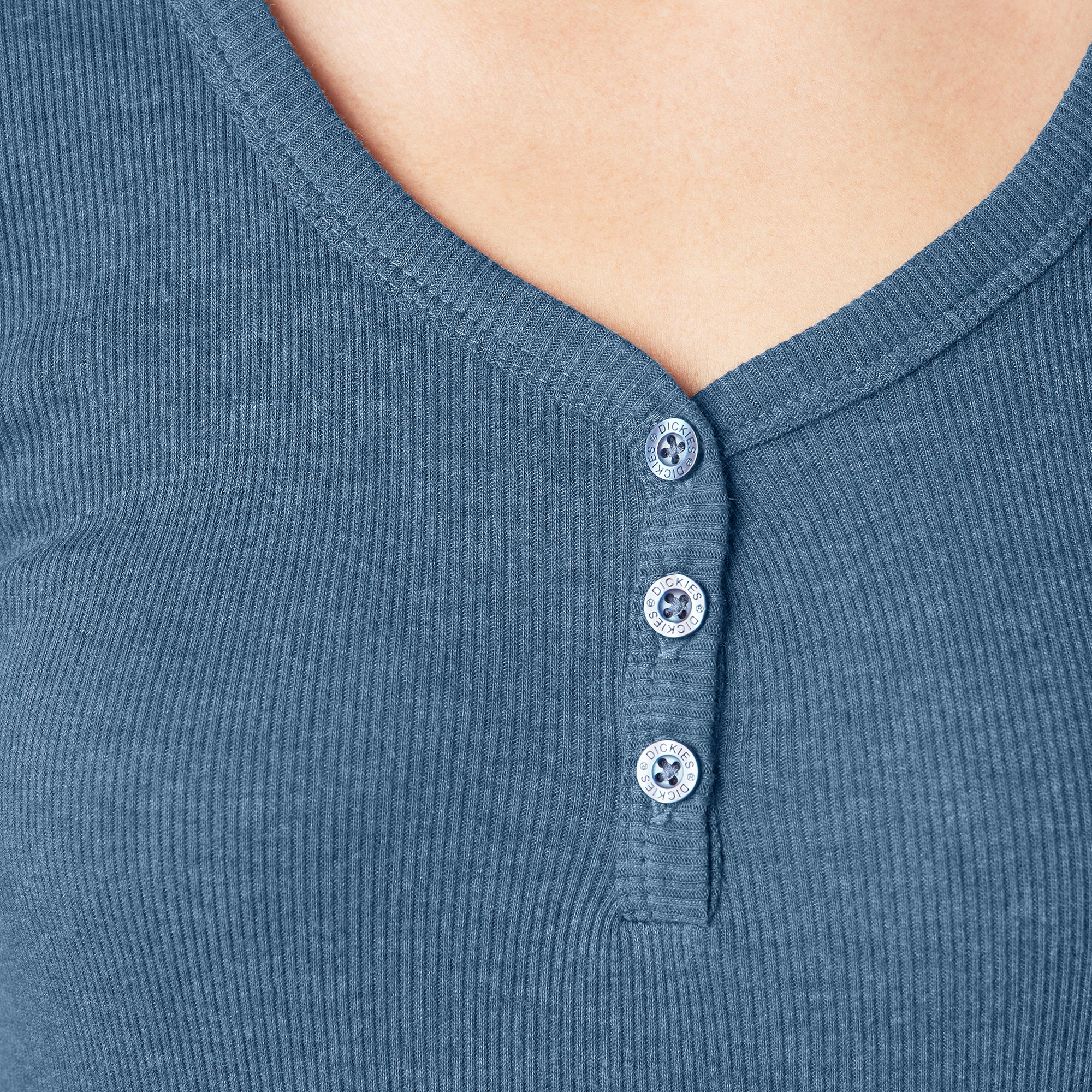 Women's Henley Long Sleeve Shirt