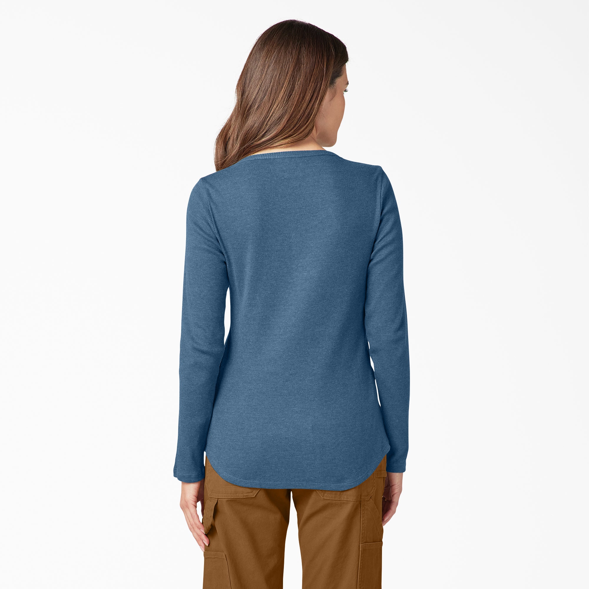 Women's Henley Long Sleeve Shirt
