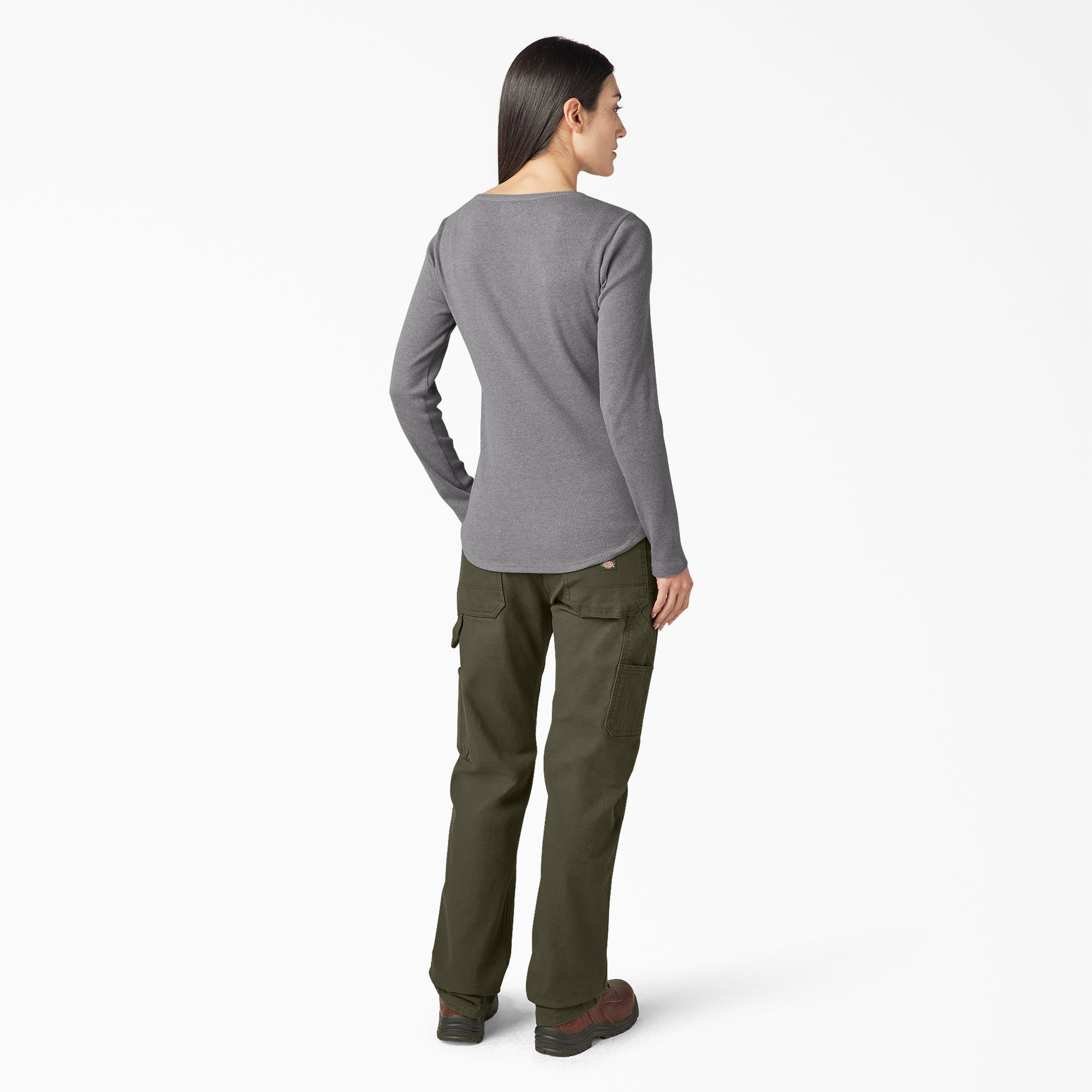 Women's Henley Long Sleeve Shirt
