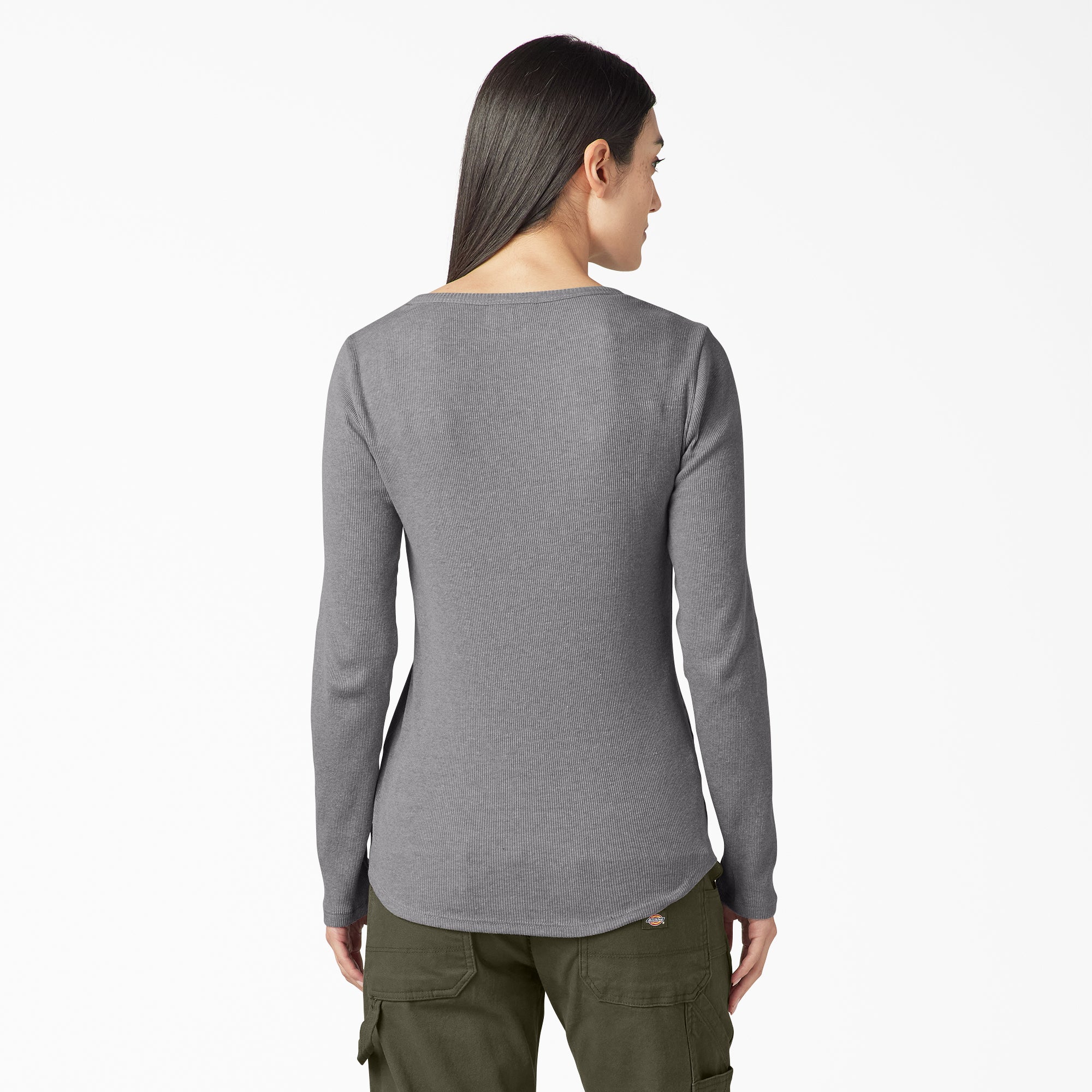 Women's Henley Long Sleeve Shirt