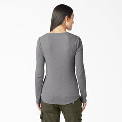 Women's Henley Long Sleeve Shirt