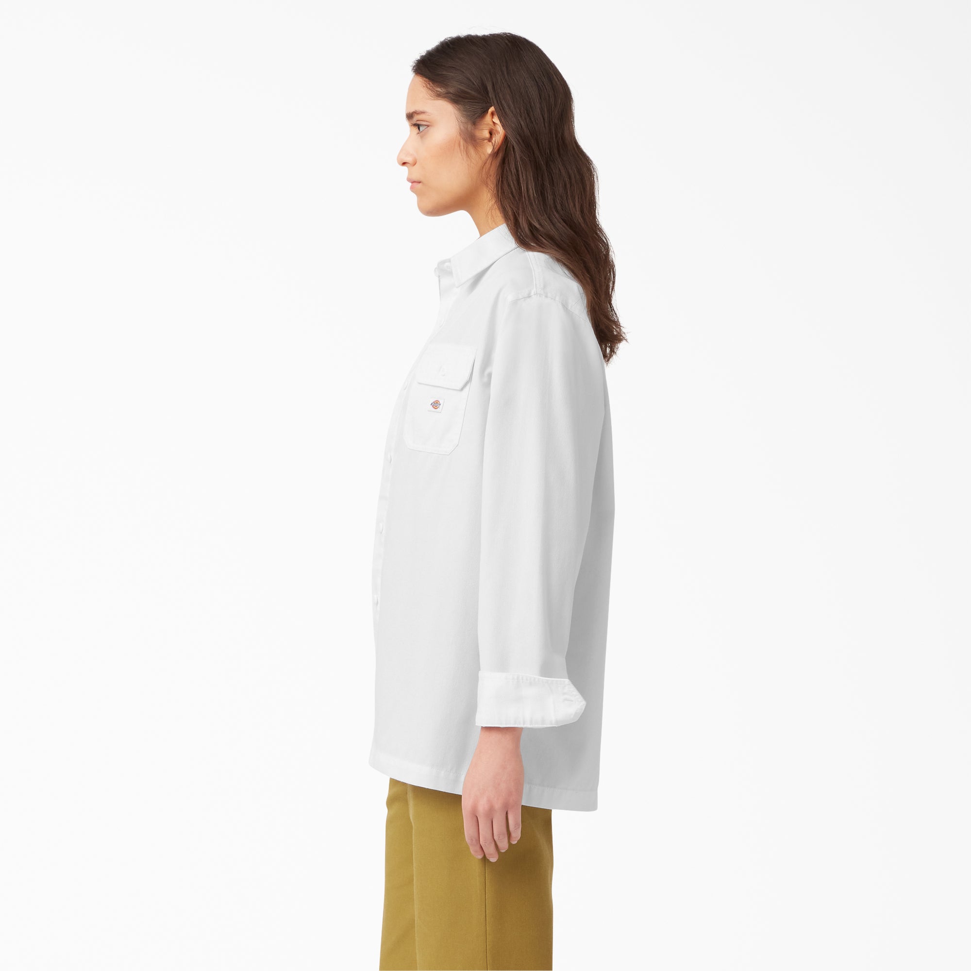 Women's Relaxed Fit Long Sleeve Work Shirt