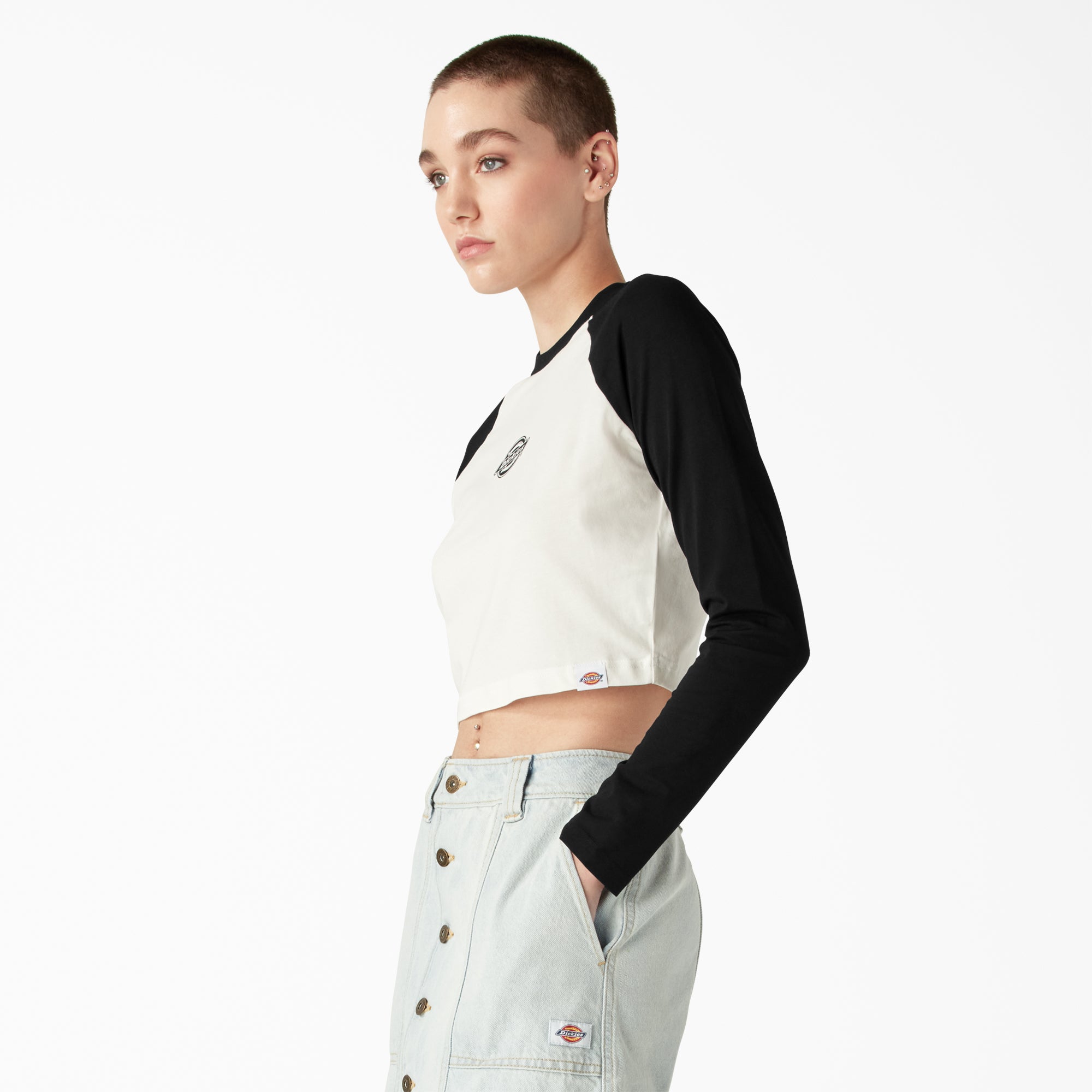 Women's Sodaville Long Sleeve Cropped T-Shirt