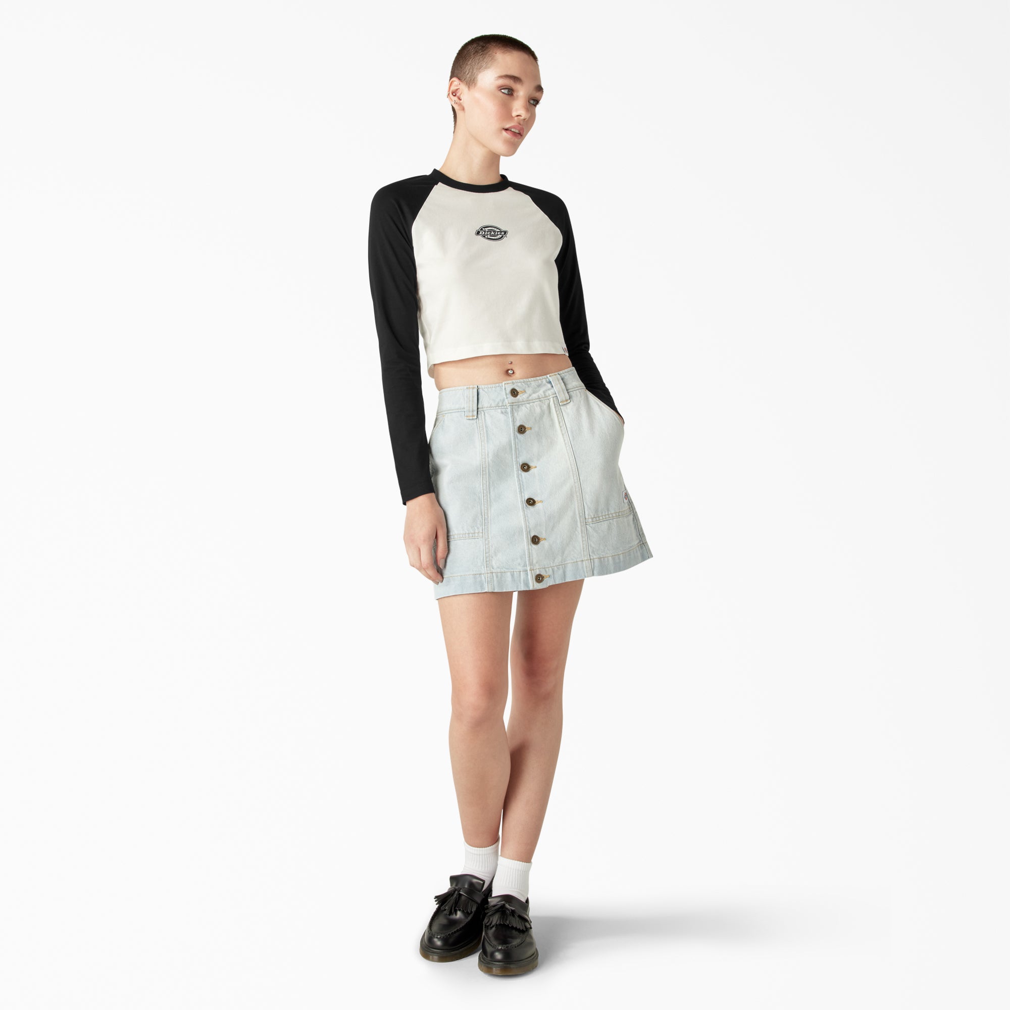Women's Sodaville Long Sleeve Cropped T-Shirt