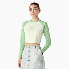 Women's Sodaville Long Sleeve Cropped T-Shirt