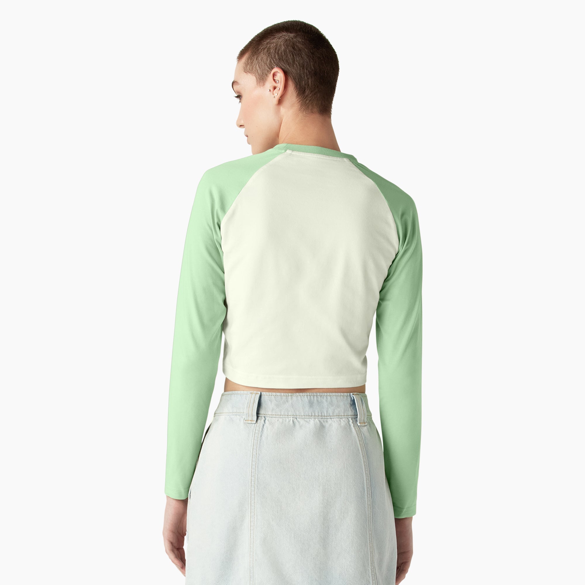 Women's Sodaville Long Sleeve Cropped T-Shirt