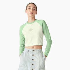 Women's Sodaville Long Sleeve Cropped T-Shirt