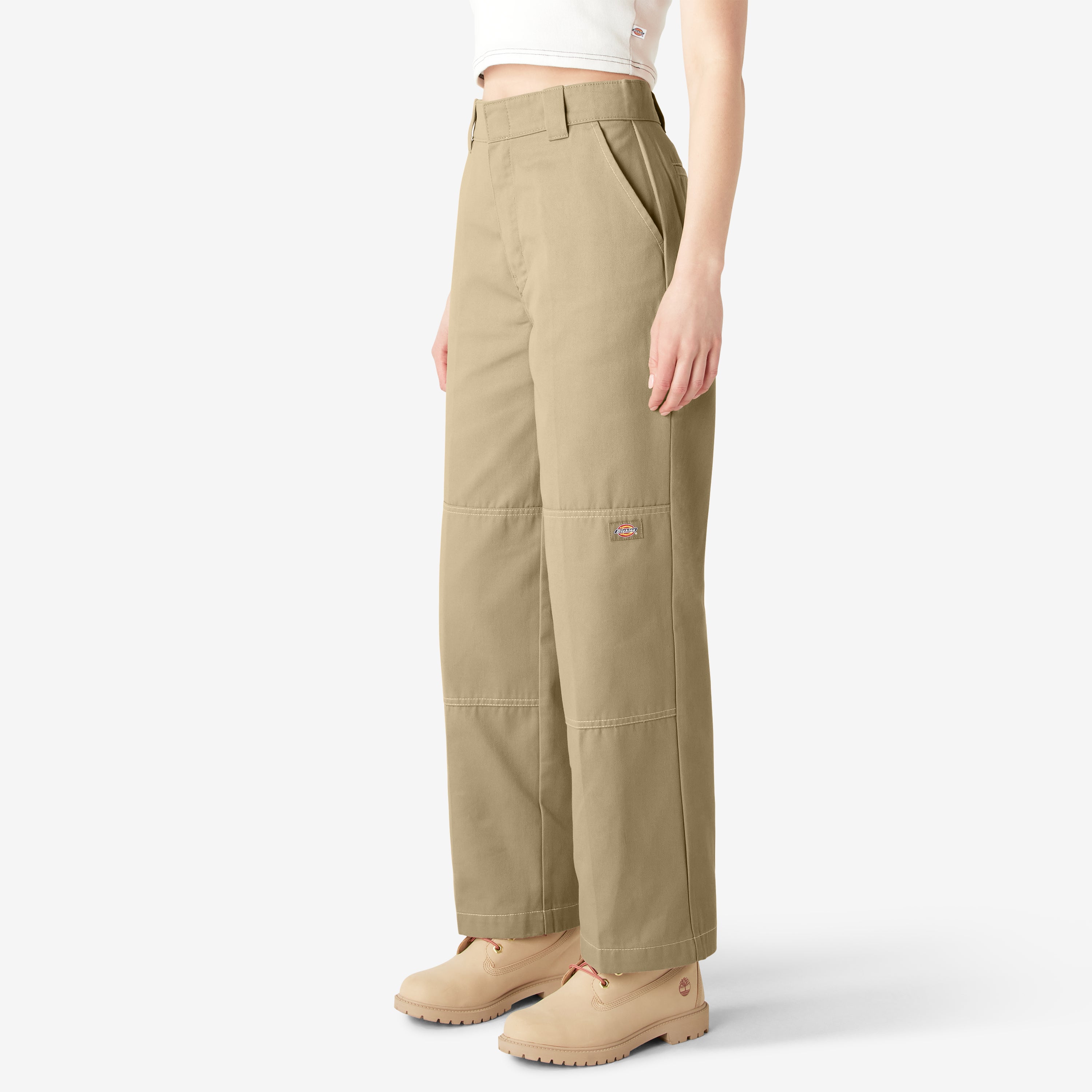 Women's Relaxed Fit Double Knee Pants