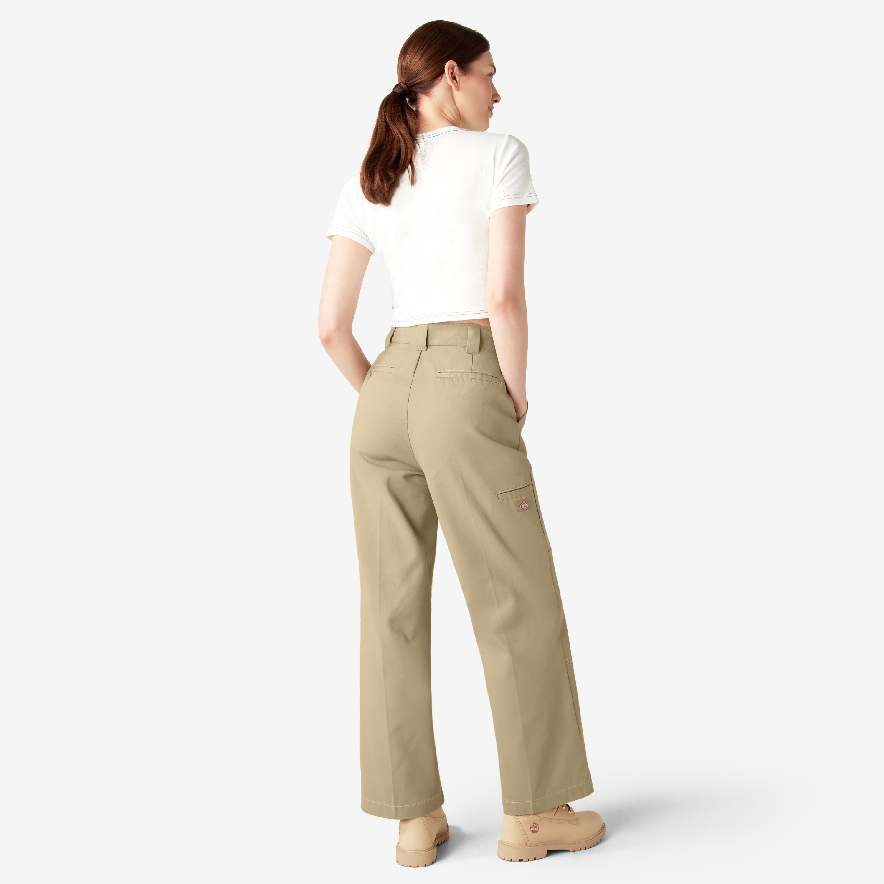 Women's Relaxed Fit Double Knee Pants