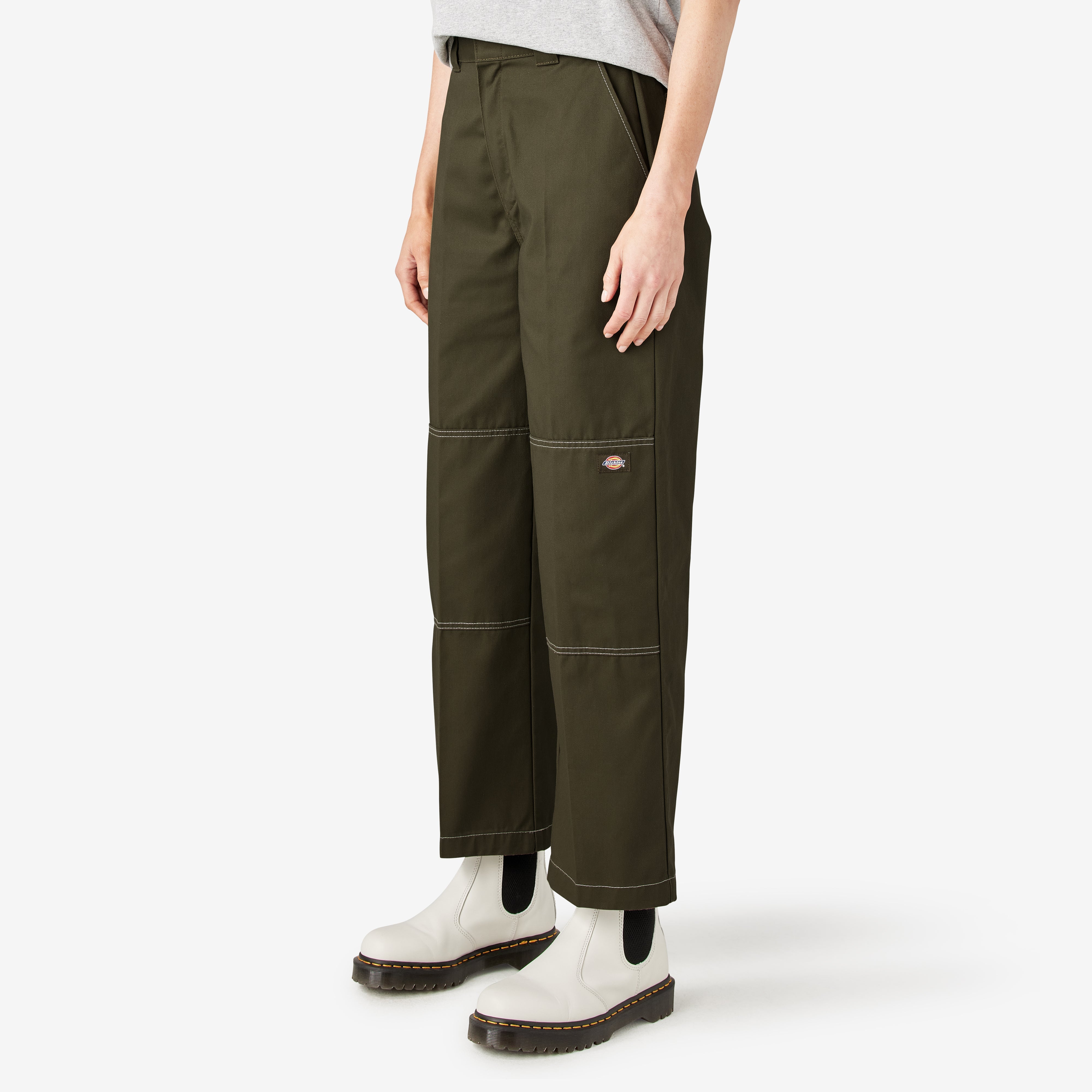 Women's Relaxed Fit Double Knee Pants