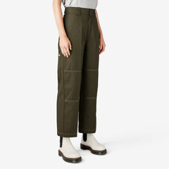 Women's Relaxed Fit Double Knee Pants