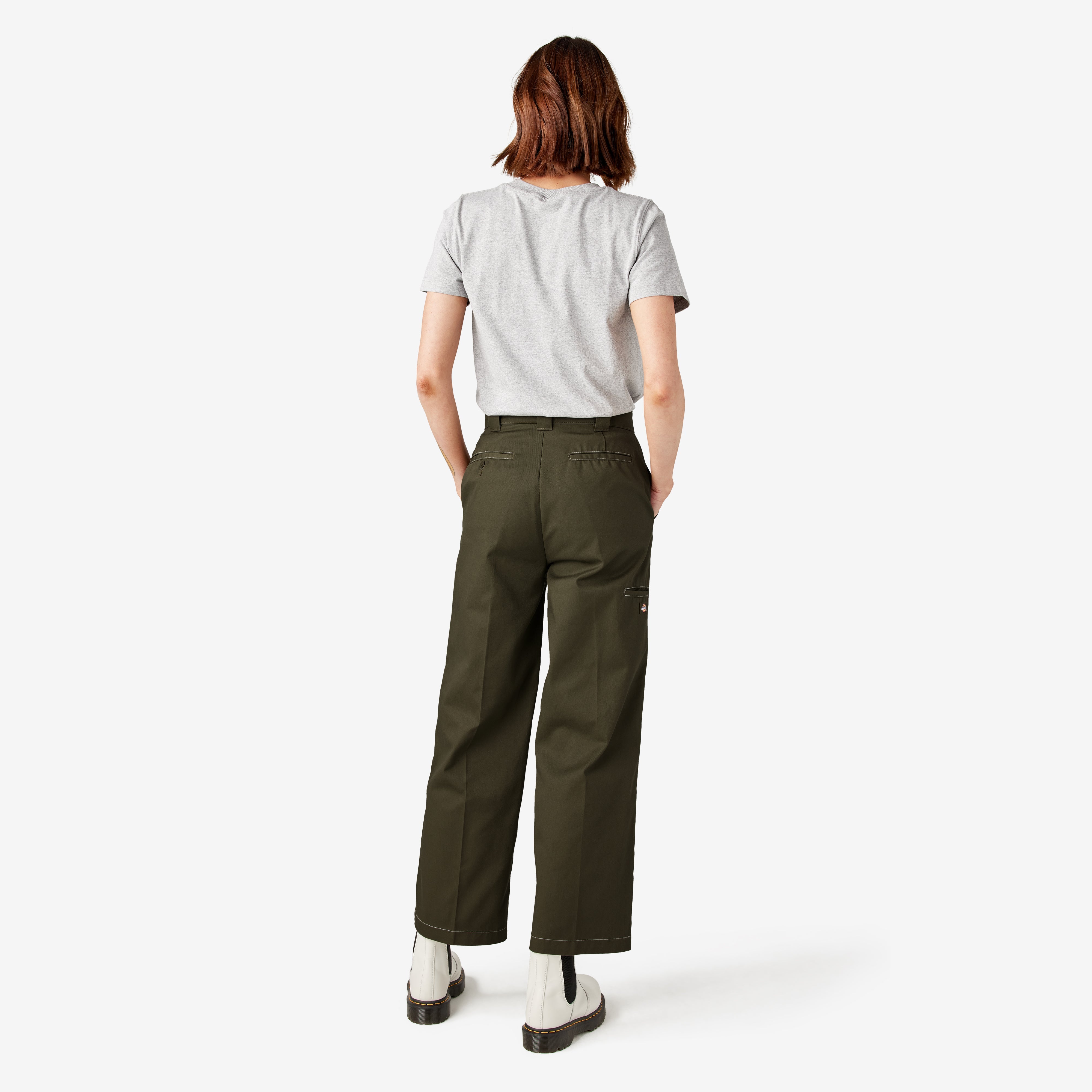 Women's Relaxed Fit Double Knee Pants