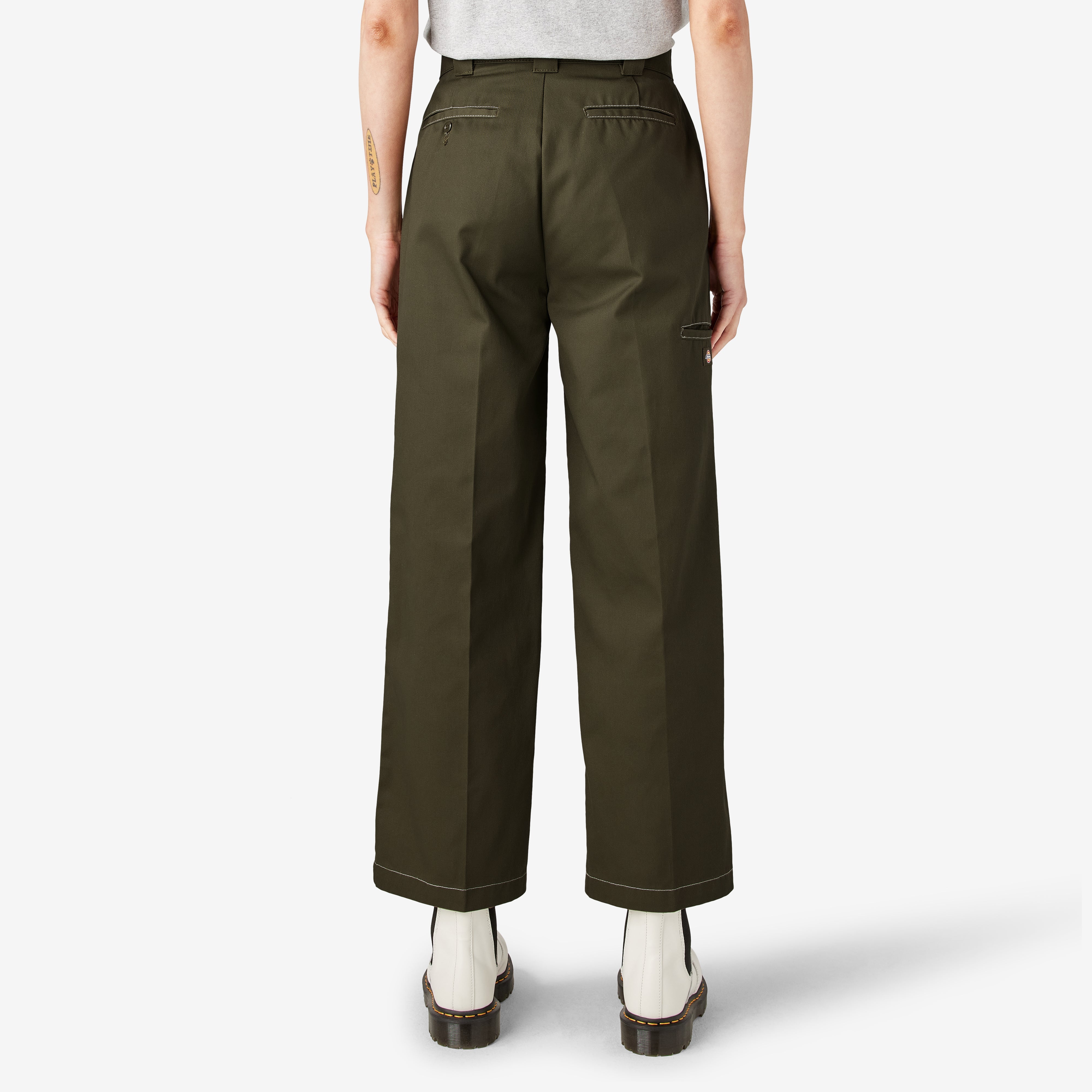Women's Relaxed Fit Double Knee Pants