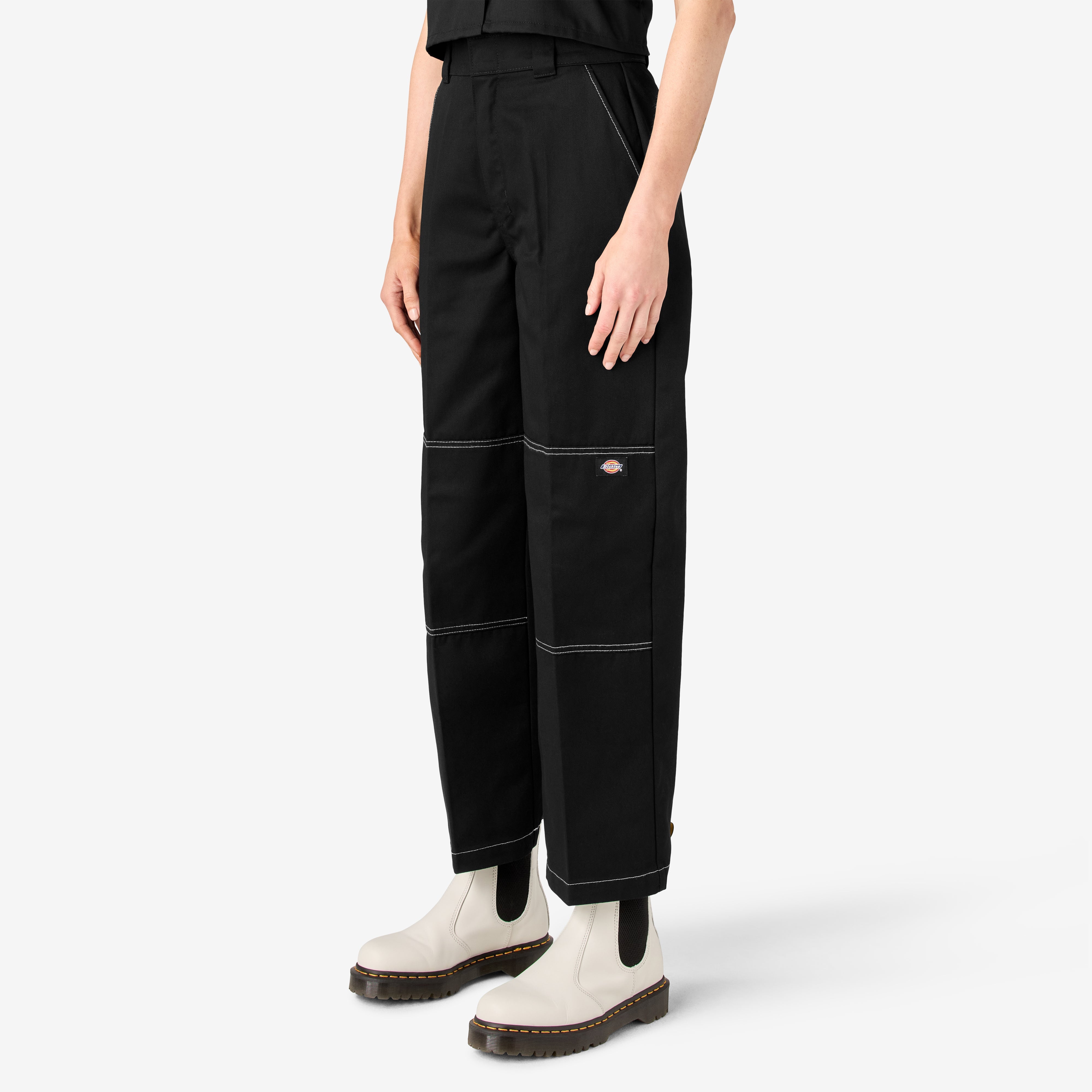 Women's Relaxed Fit Double Knee Pants