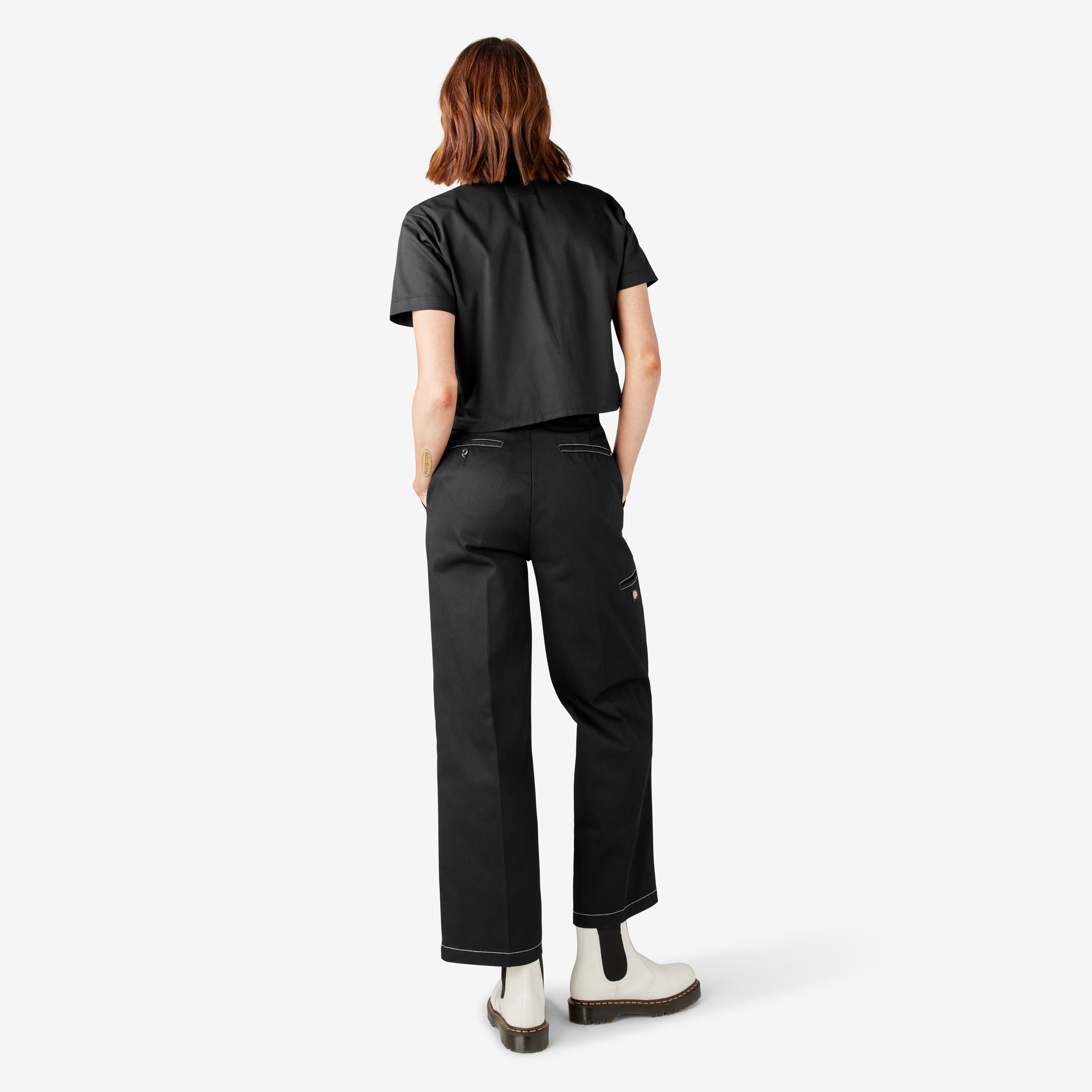Women's Relaxed Fit Double Knee Pants