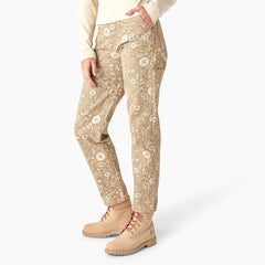 Women's Ellis Floral Duck Canvas Pants