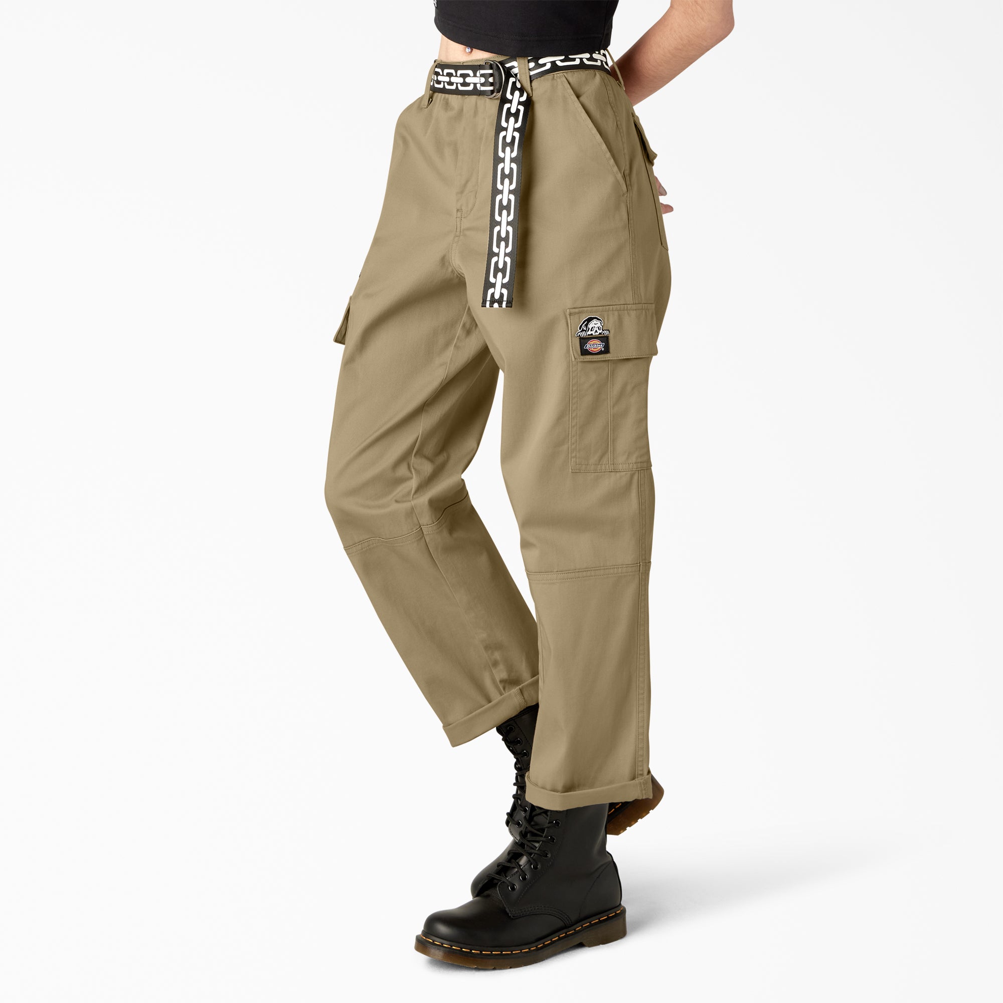 Dickies x Lurking Class Women's Relaxed Fit Cropped Cargo Pants