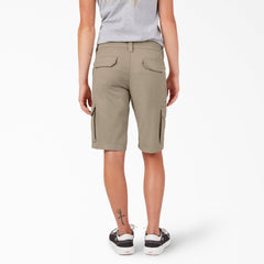 Women's Relaxed Fit Cargo Shorts, 11"