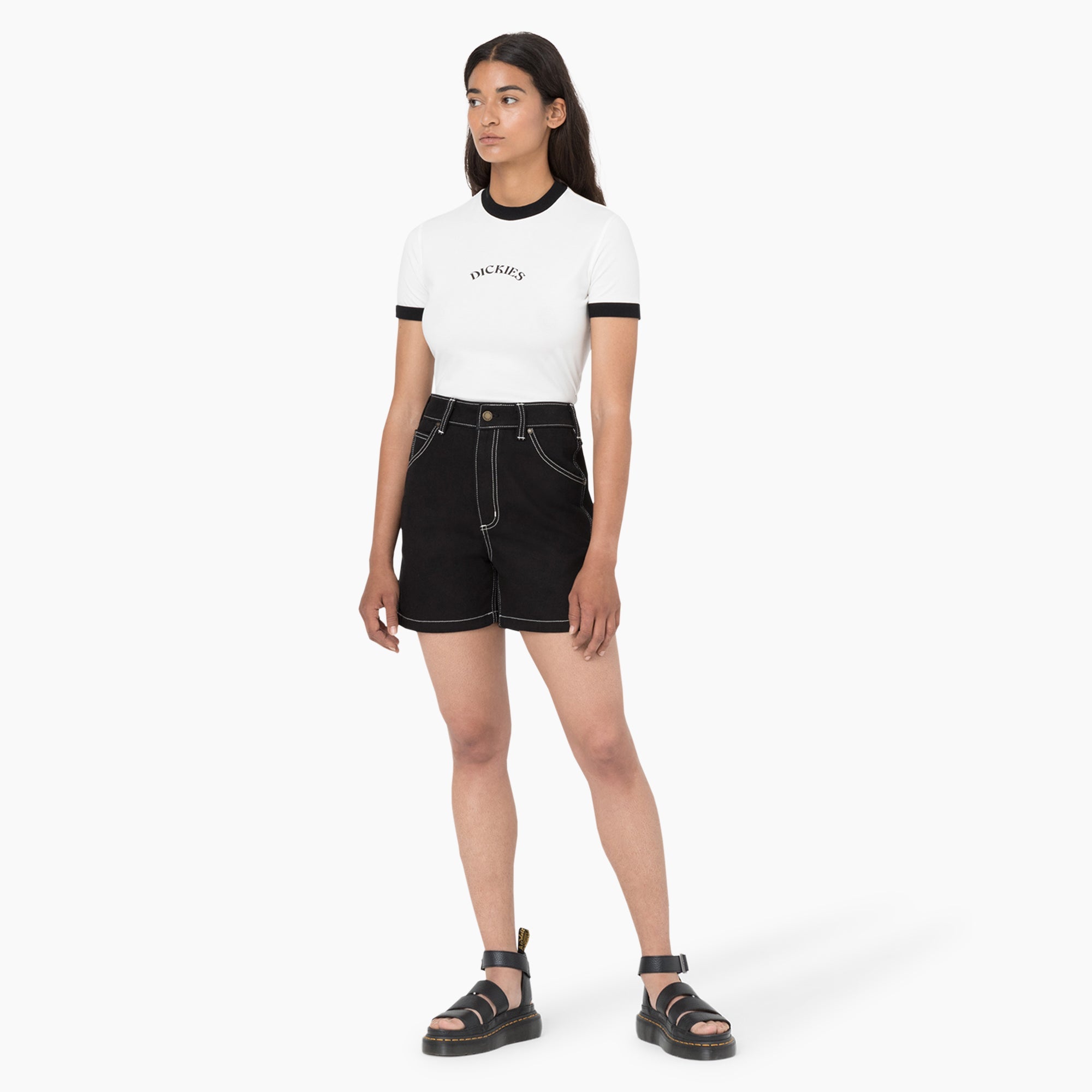 Women's Carpenter Jean Shorts, 5"