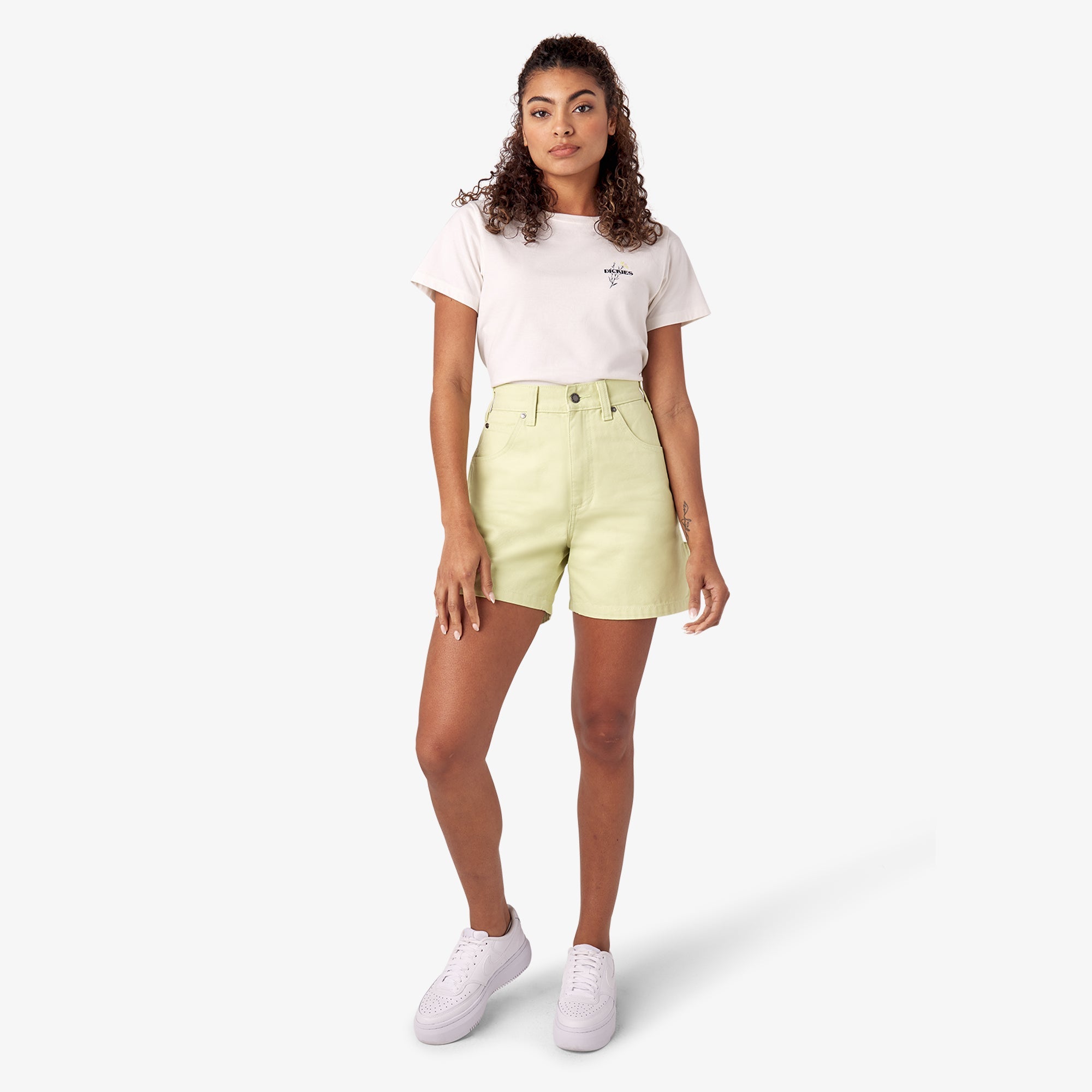 Women's Regular Fit Duck Shorts, 5"