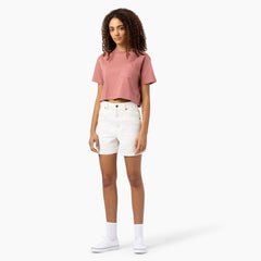 Women's Regular Fit Duck Shorts, 5"