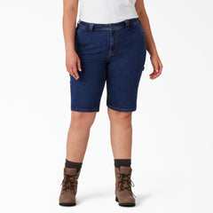 Women's Plus Relaxed Fit Carpenter Shorts, 11"