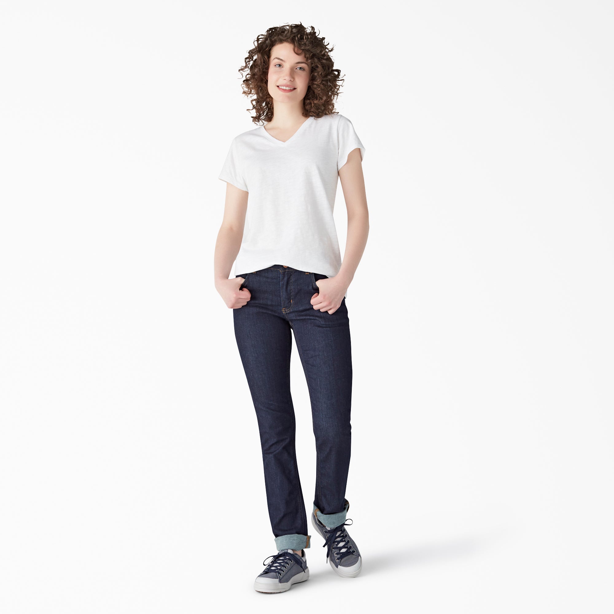 Women's Short Sleeve V-Neck T-Shirt