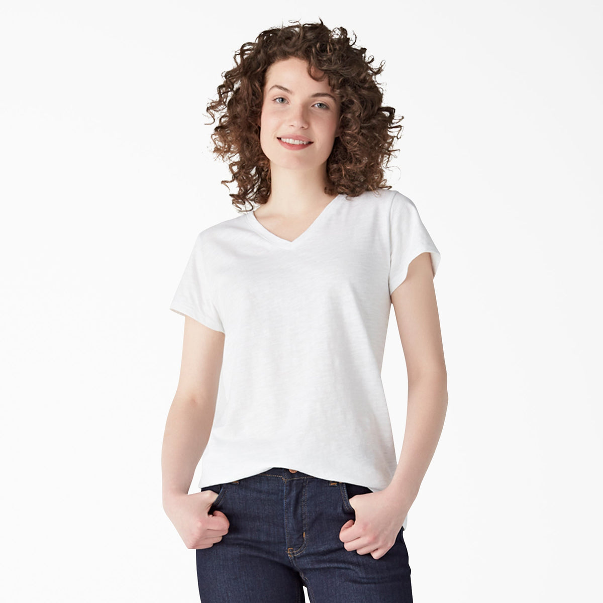 Women's Short Sleeve V-Neck T-Shirt