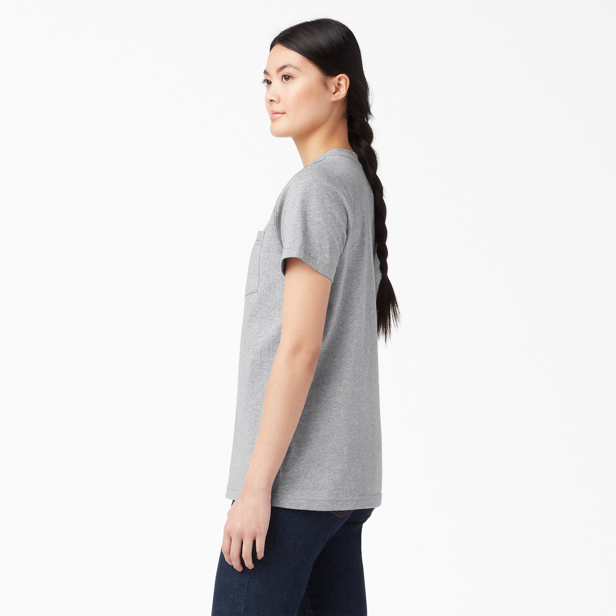 Women's Heavyweight Short Sleeve Pocket T-Shirt