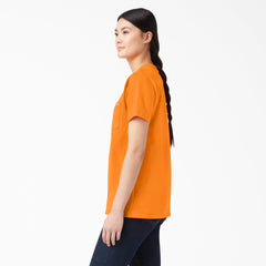 Women's Heavyweight Short Sleeve Pocket T-Shirt