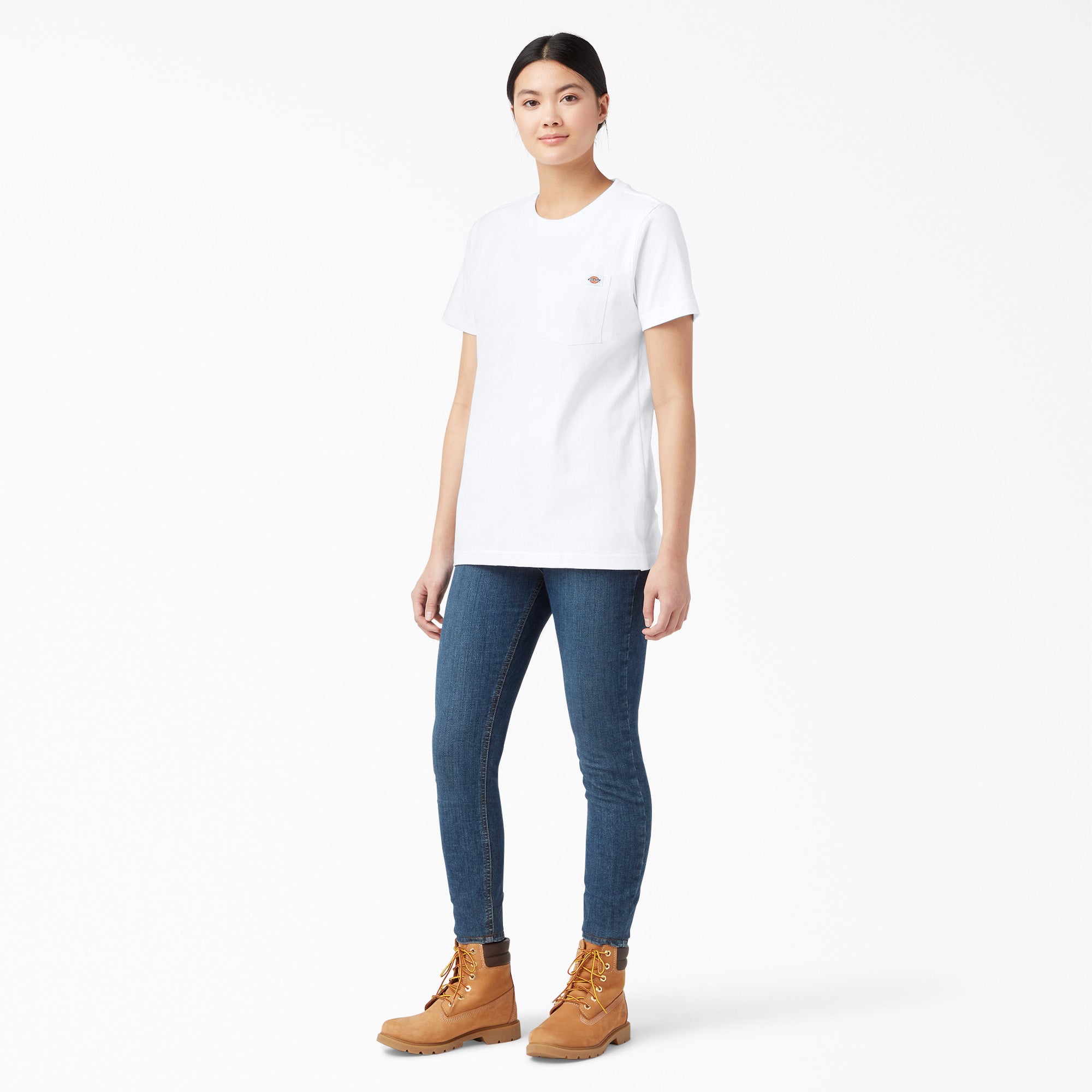 Women's Heavyweight Short Sleeve Pocket T-Shirt