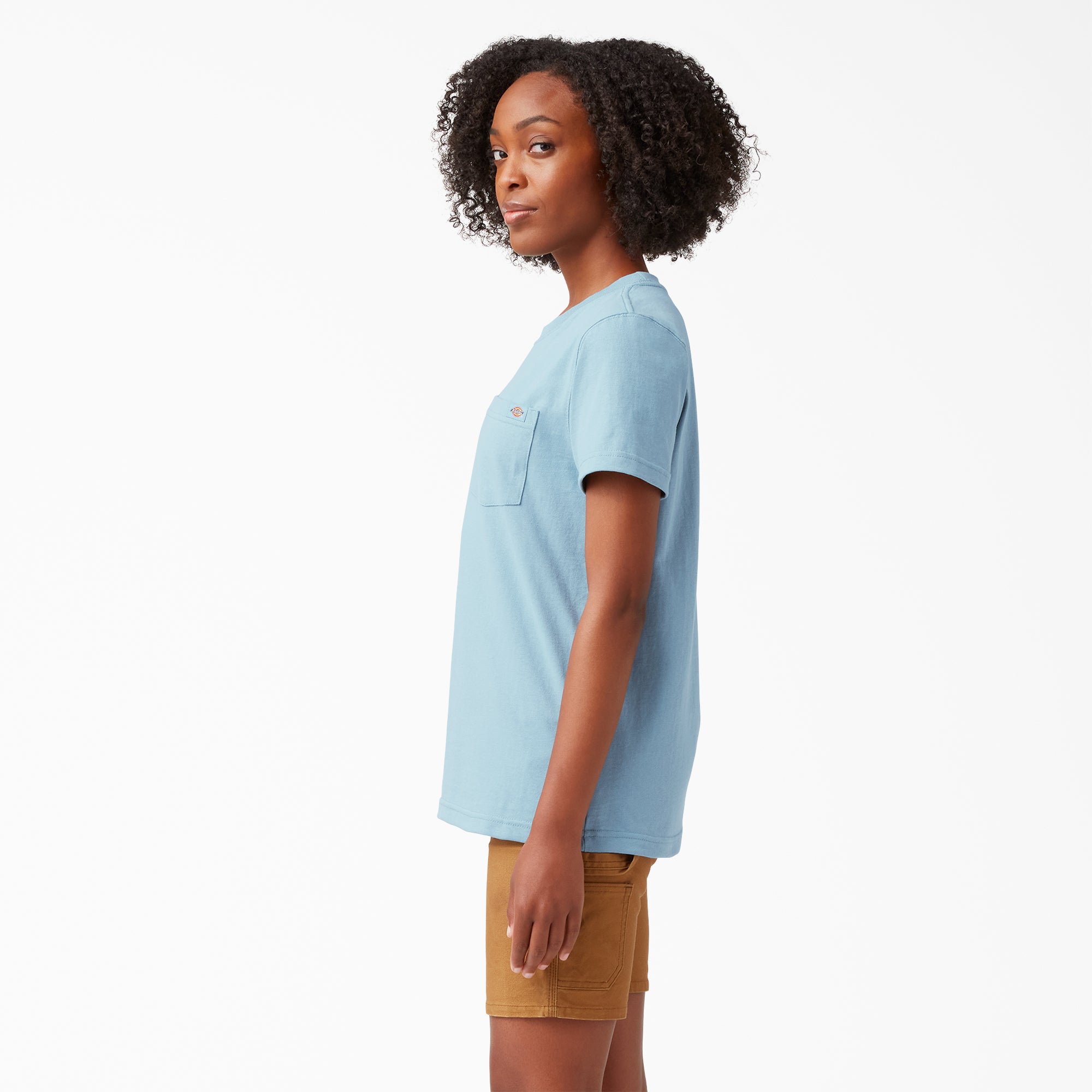 Women's Heavyweight Short Sleeve Pocket T-Shirt
