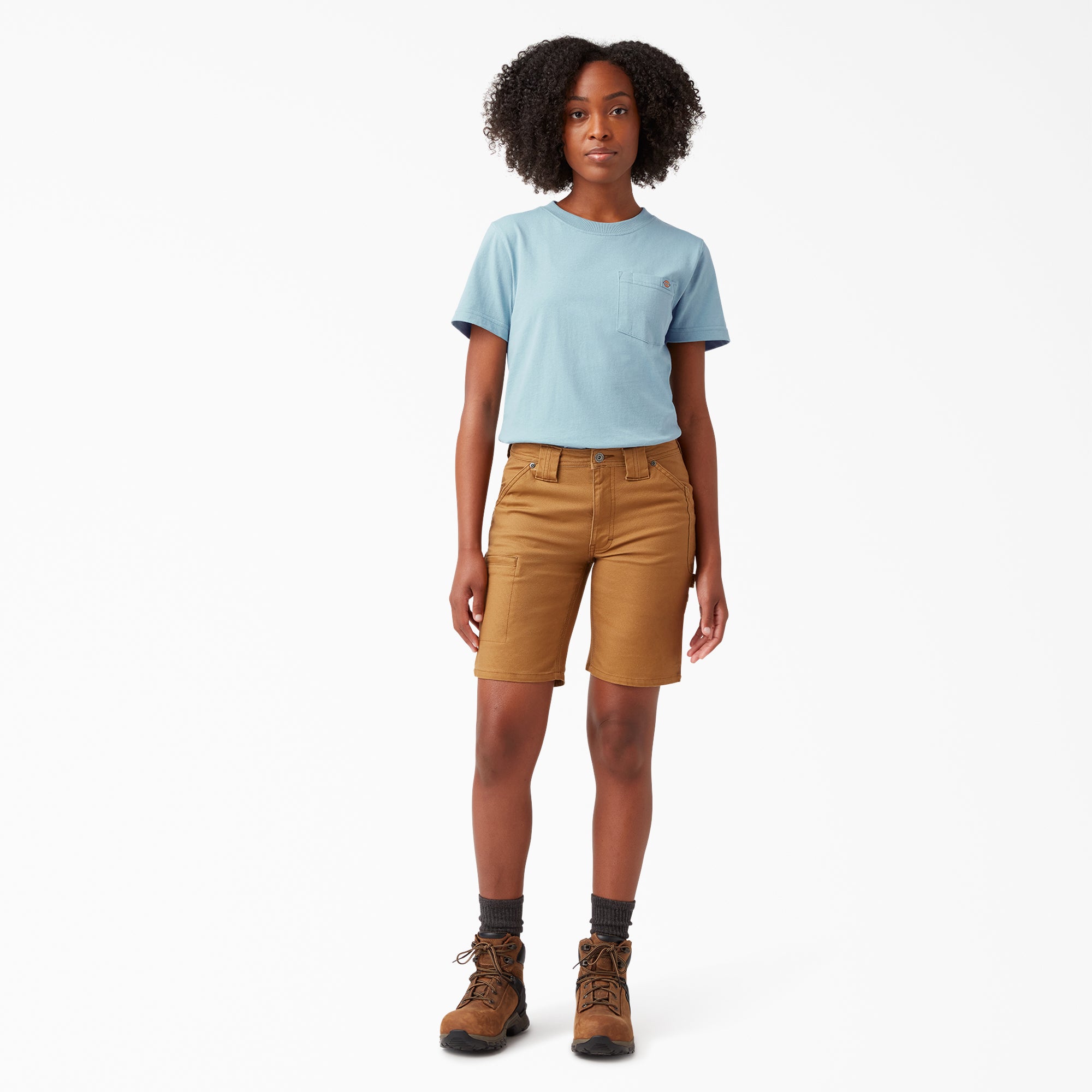 Women's Heavyweight Short Sleeve Pocket T-Shirt