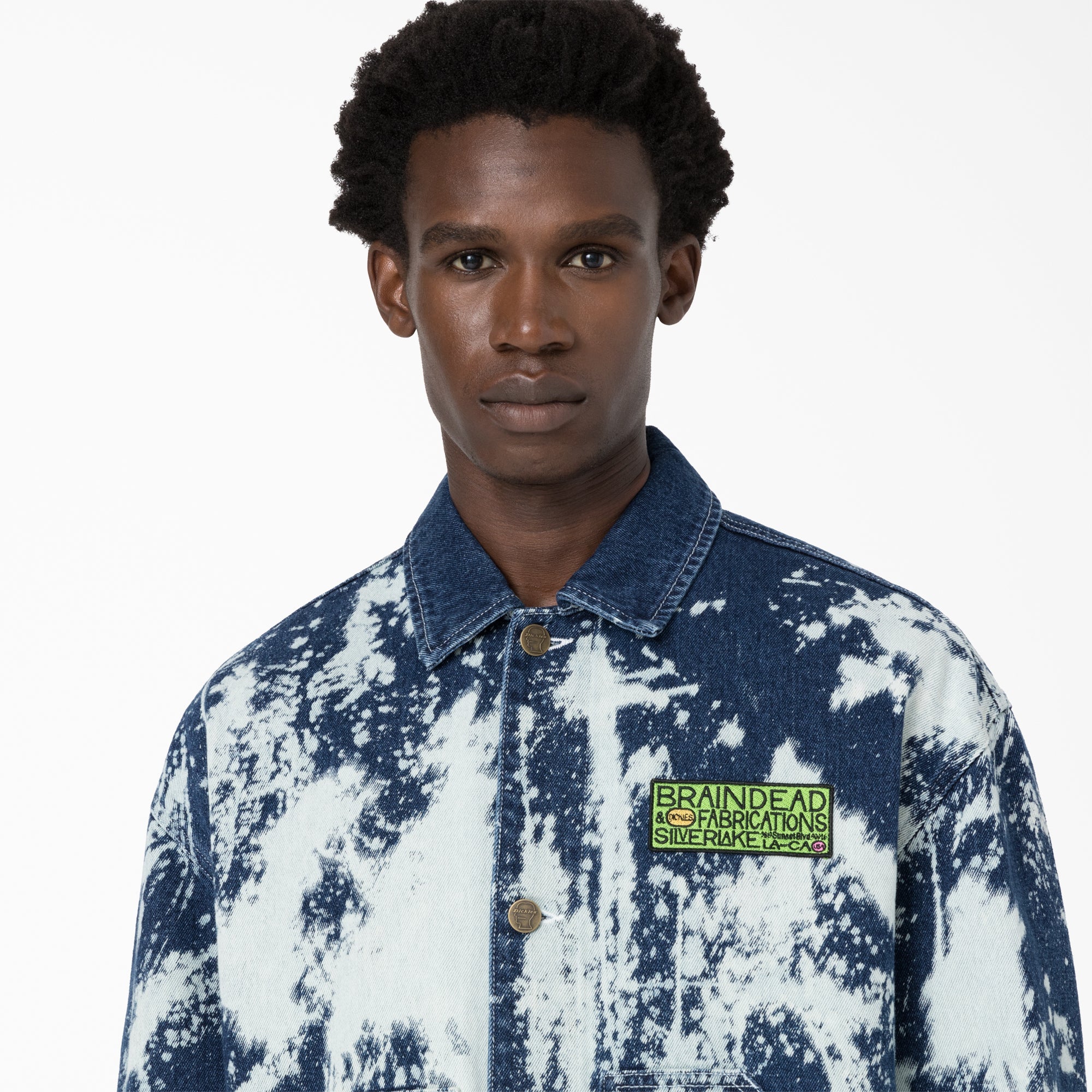 Brain Dead Bleached Denim Jacket