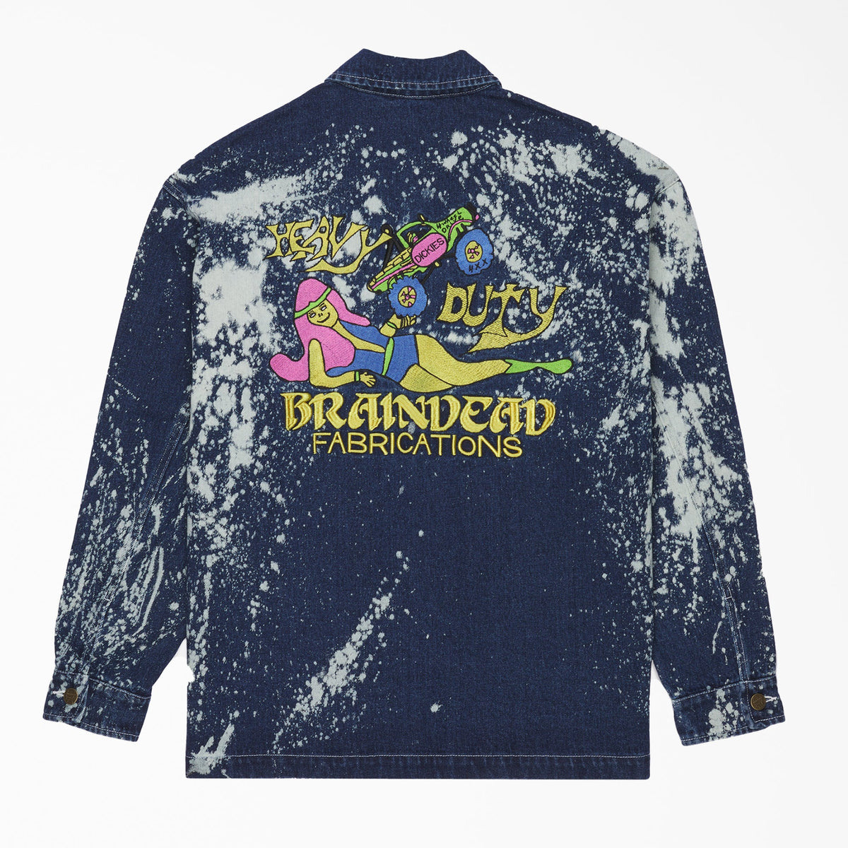 Brain Dead Bleached Denim Jacket