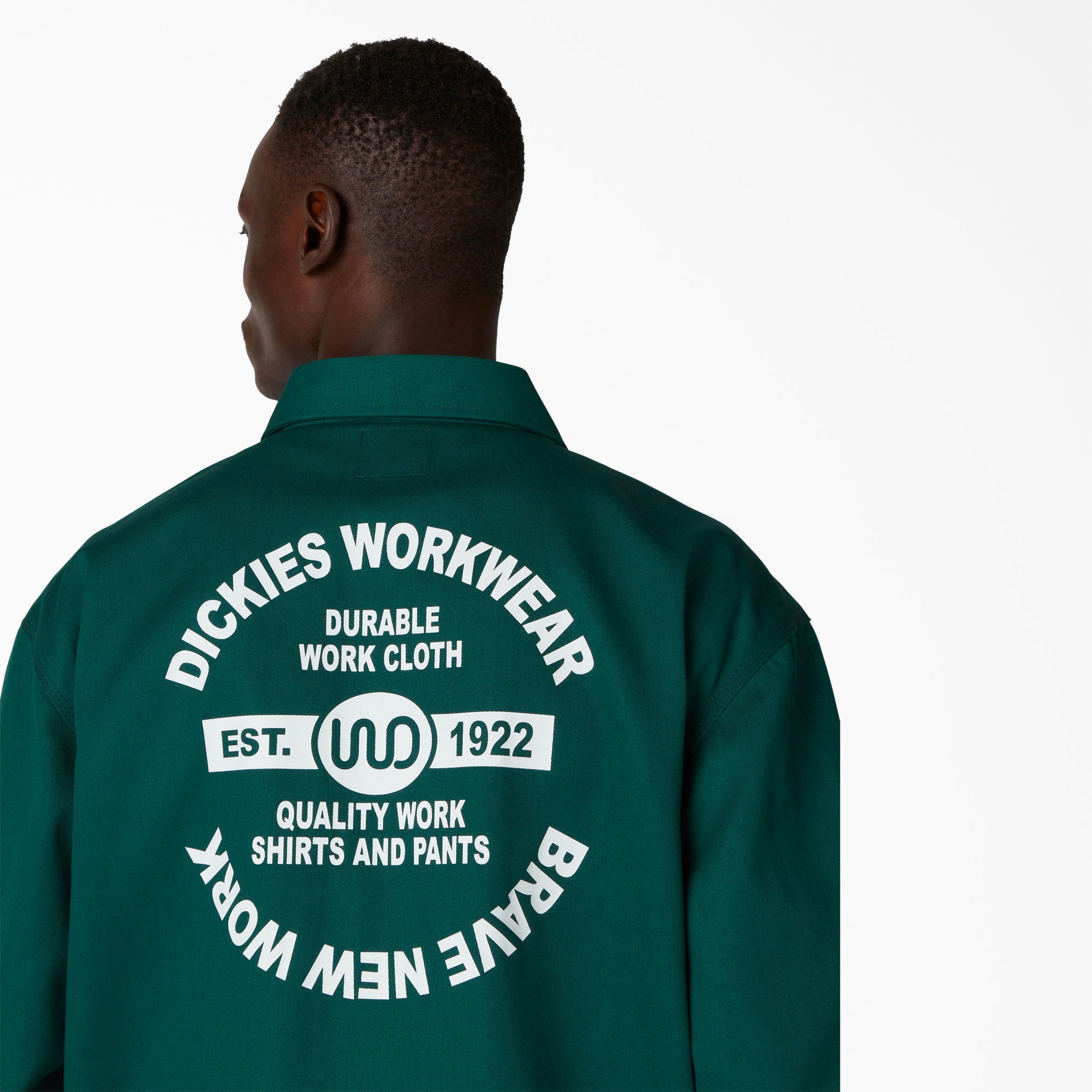 Unlined Graphic Eisenhower Jacket