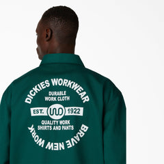 Unlined Graphic Eisenhower Jacket