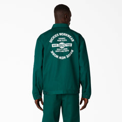 Unlined Graphic Eisenhower Jacket