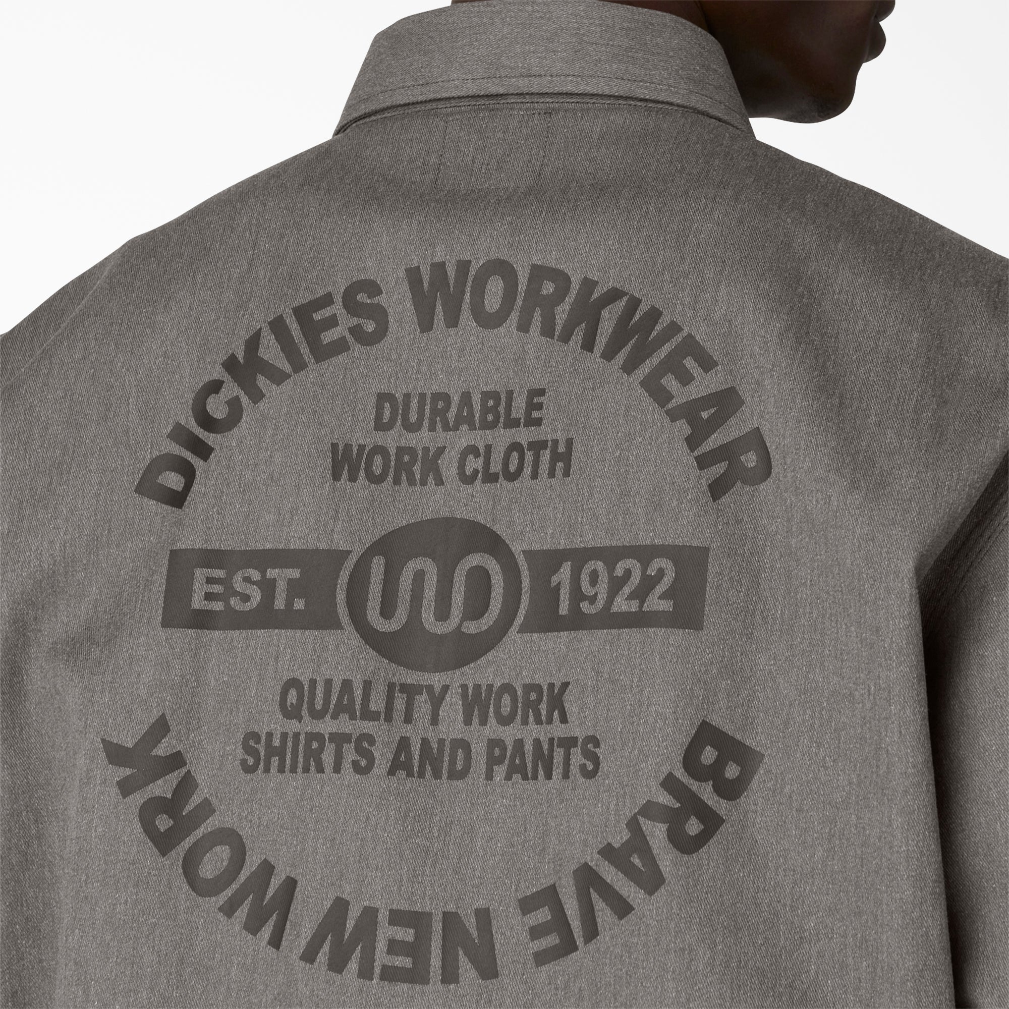 Unlined Graphic Eisenhower Jacket