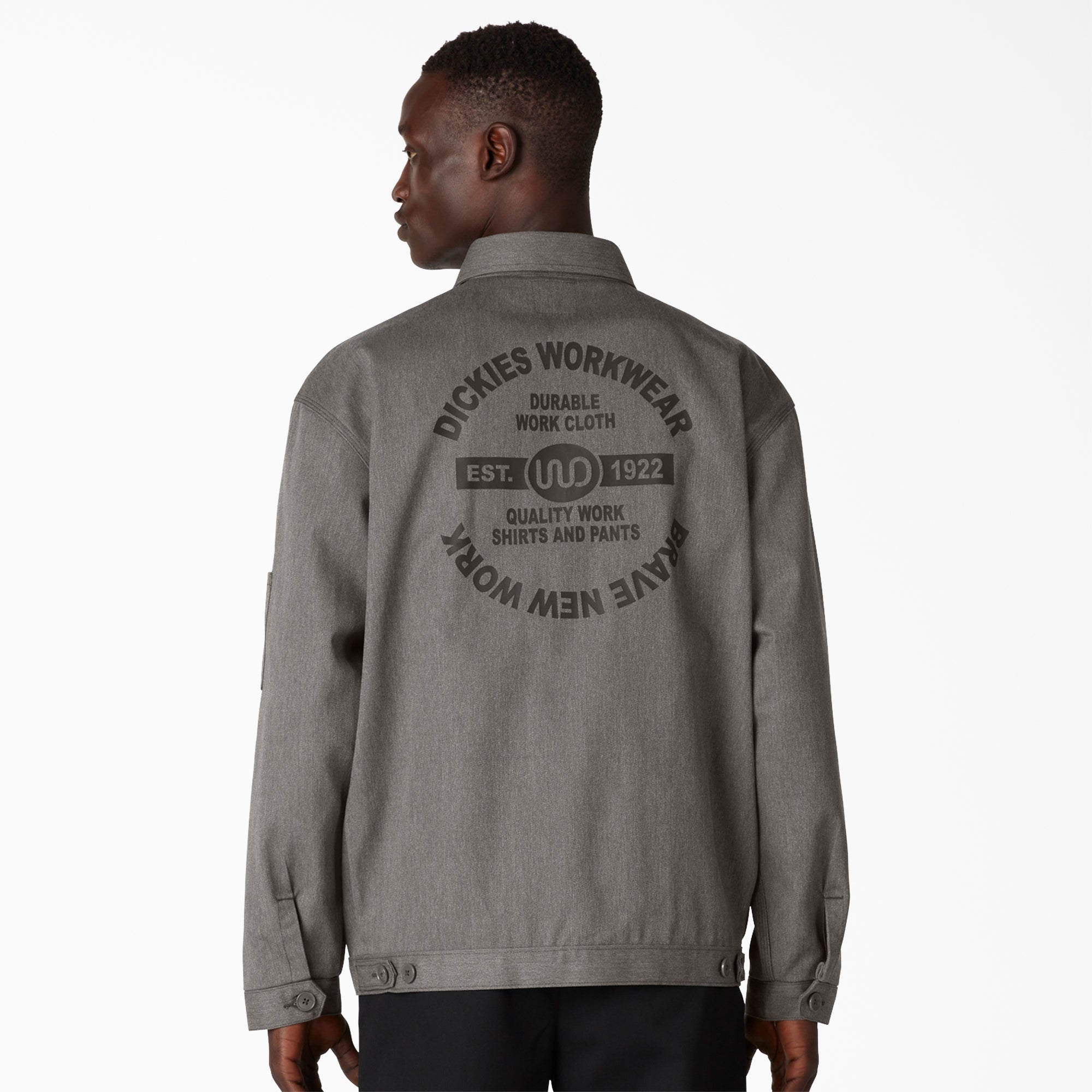 Unlined Graphic Eisenhower Jacket