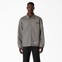 Unlined Graphic Eisenhower Jacket