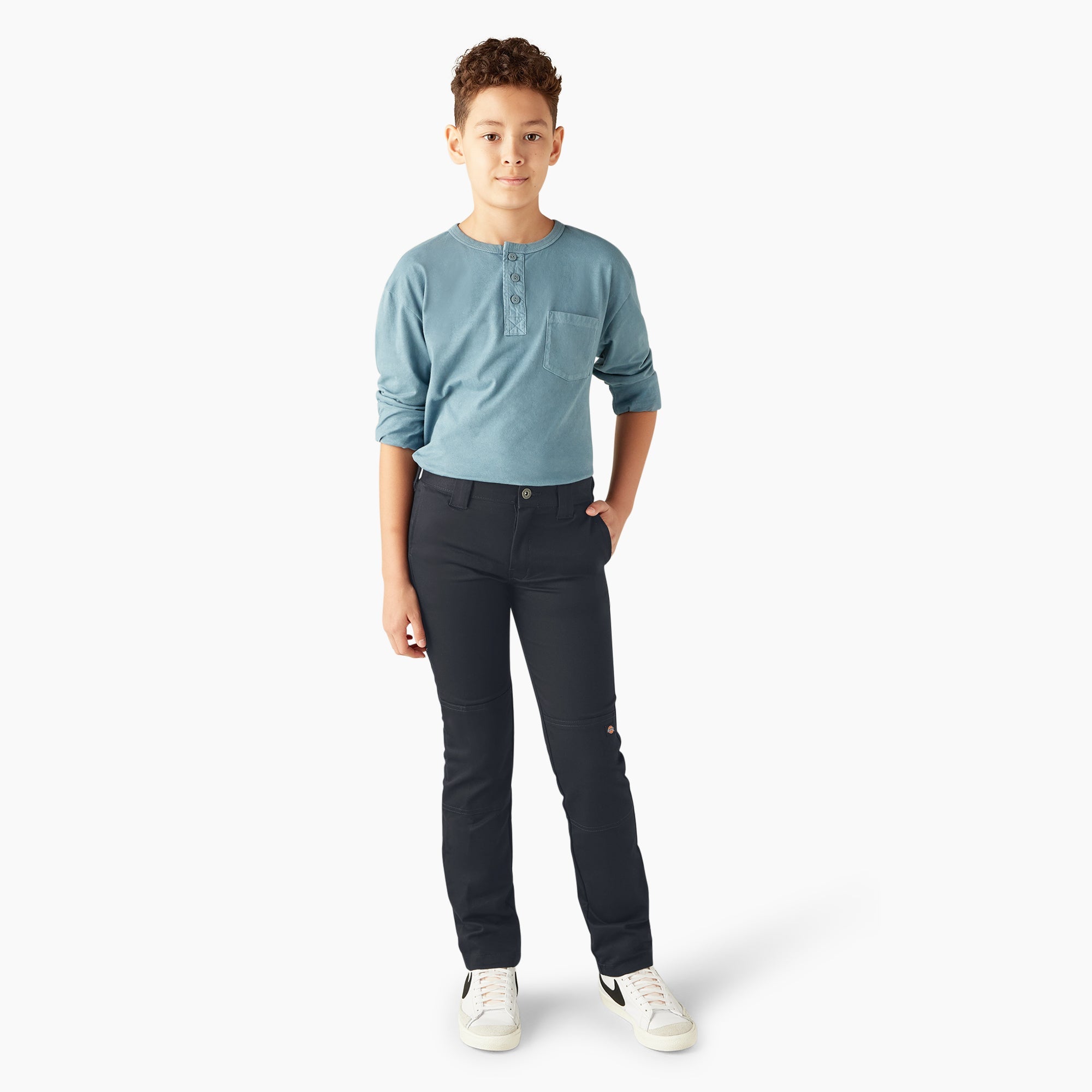 Boys' FLEX Skinny Fit Double Knee Pants, 4-20