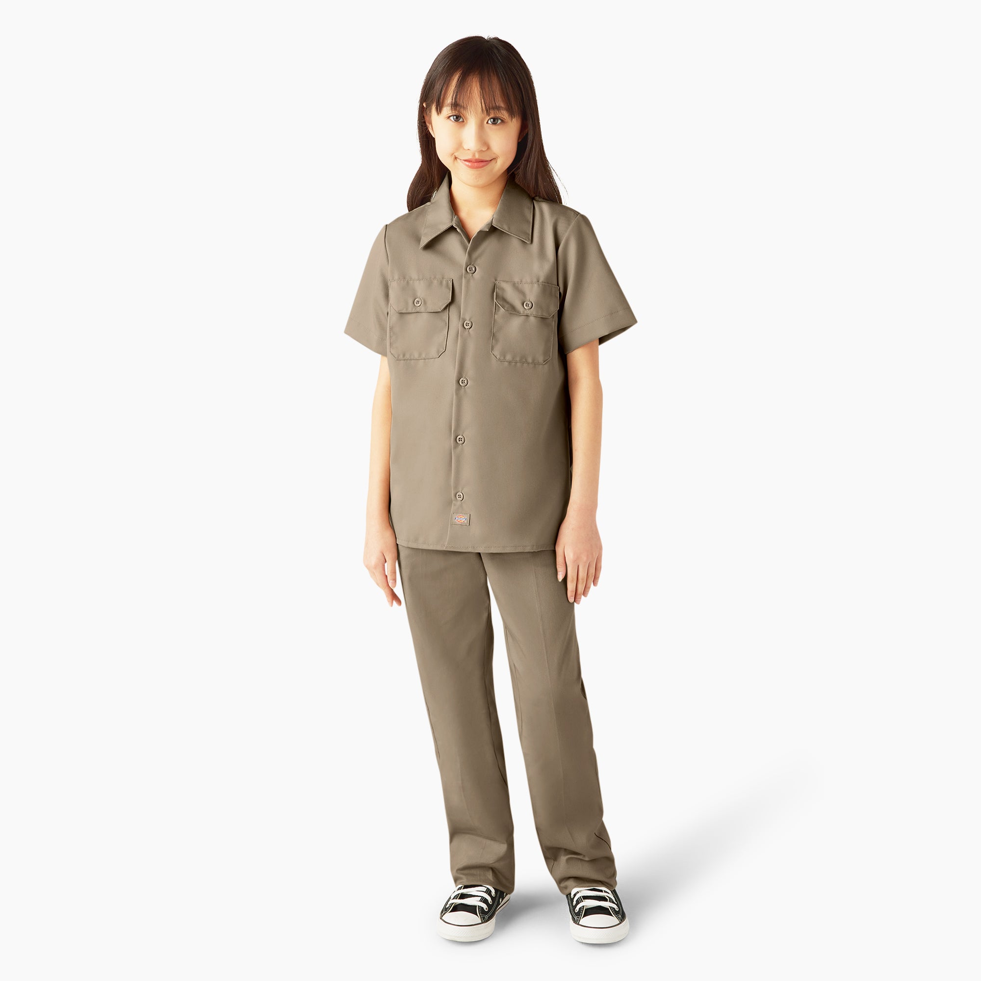 Kids' Short Sleeve Work Shirt