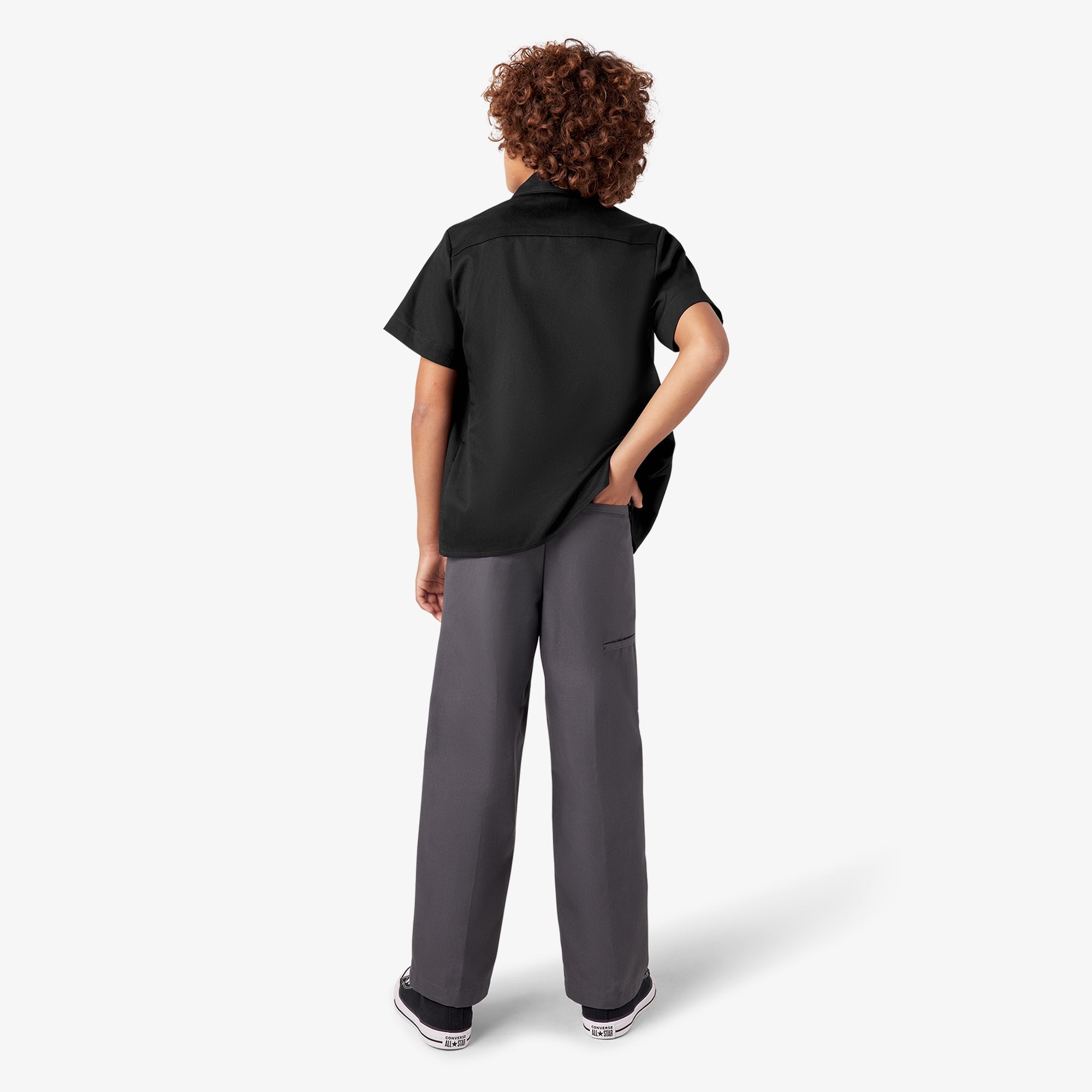 Kids' Short Sleeve Work Shirt