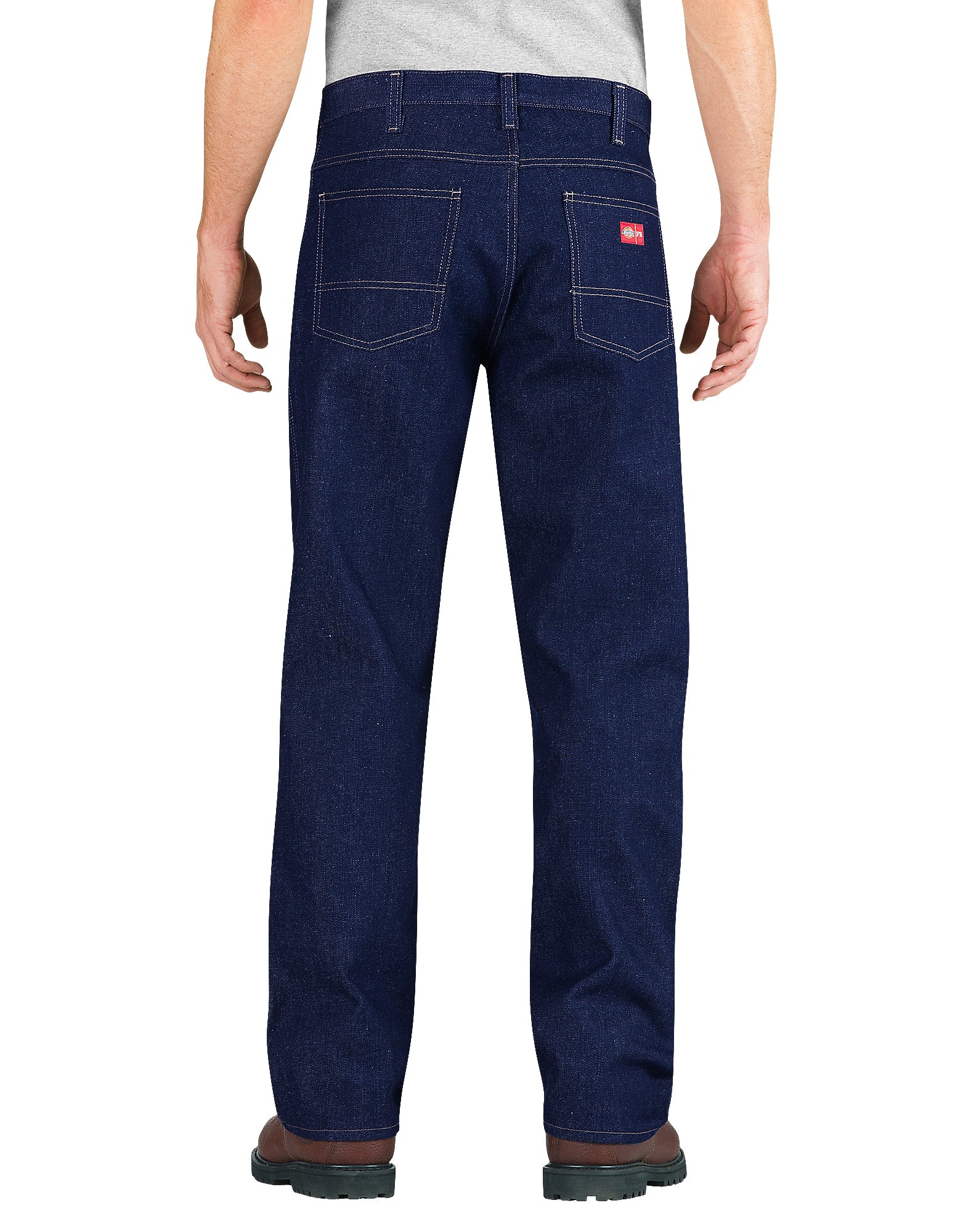 Flame-Resistant Relaxed Fit Straight Leg 5-Pocket Jeans