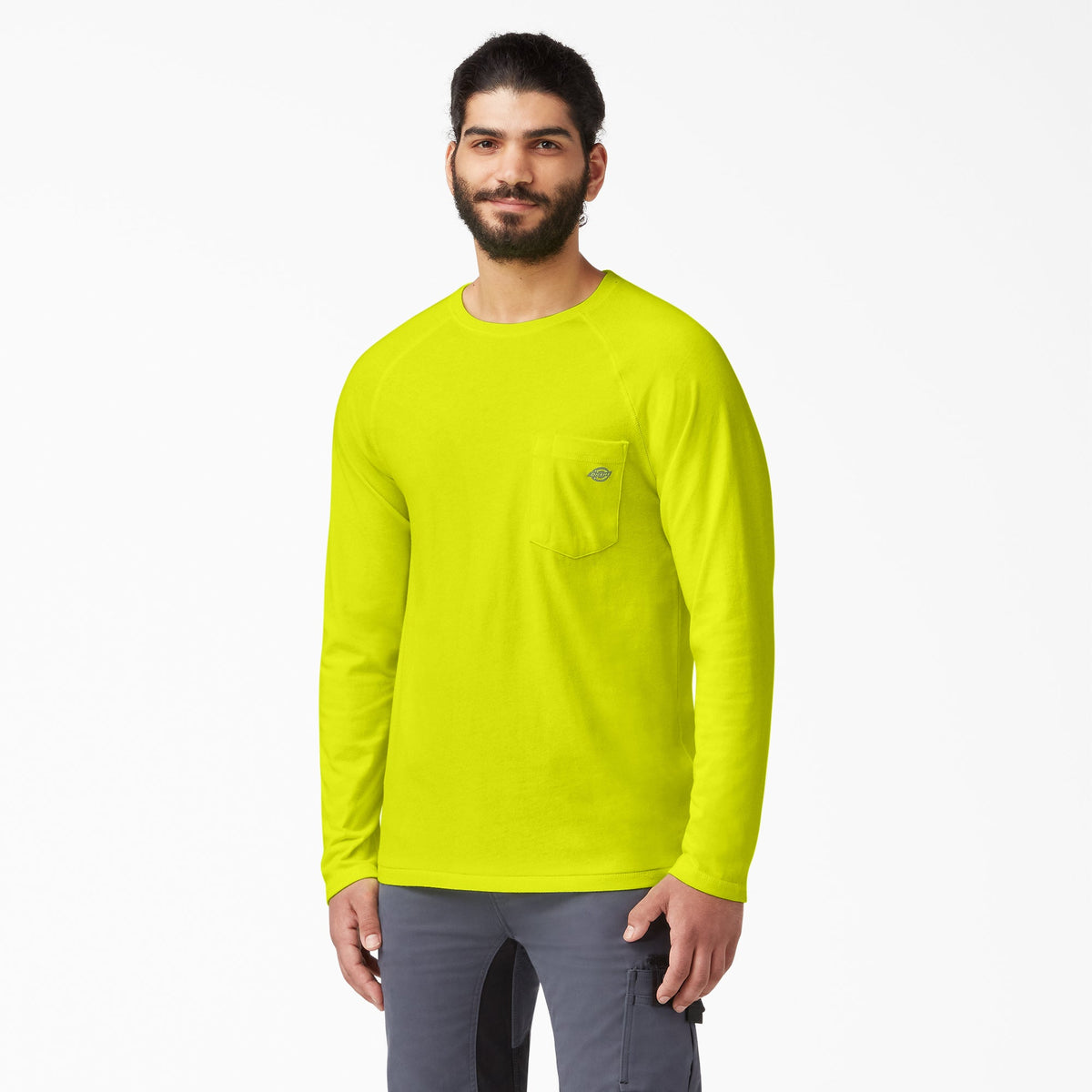 Cooling Long Sleeve Pocket T-Shirt