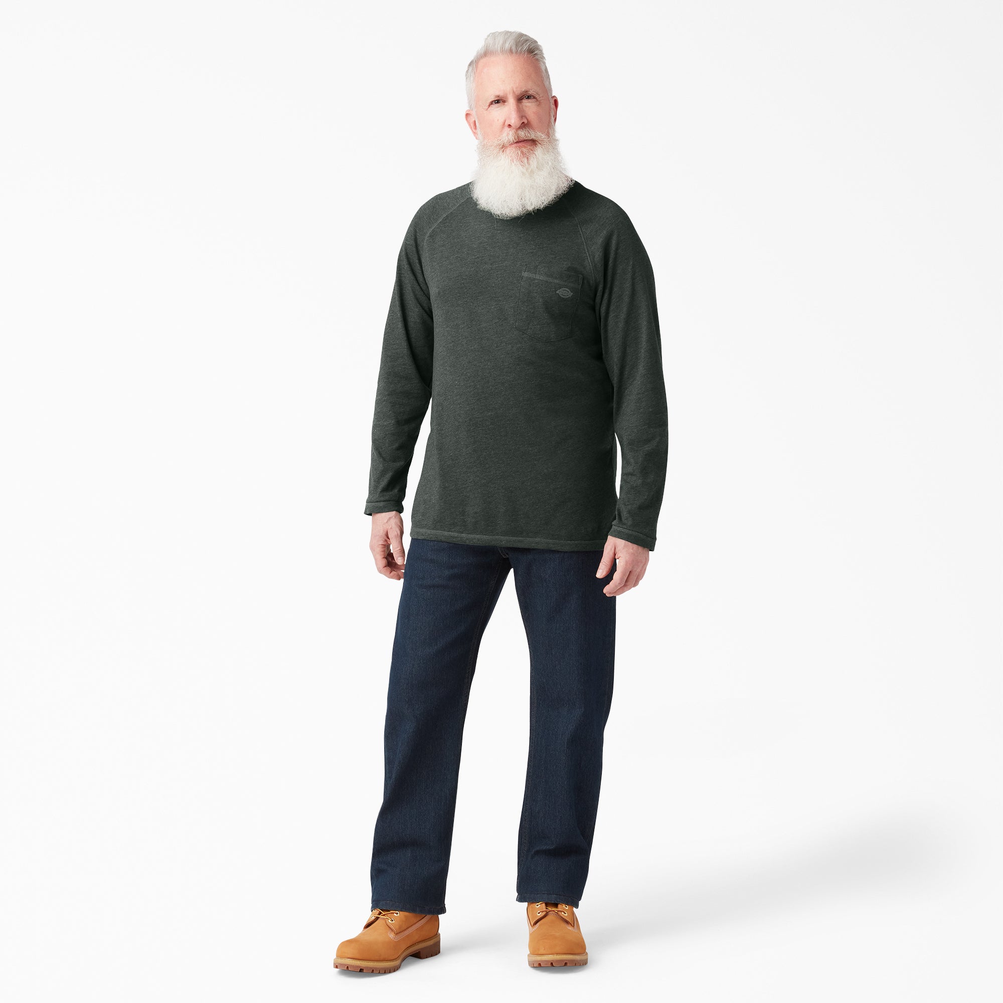 Cooling Long Sleeve Pocket T-Shirt