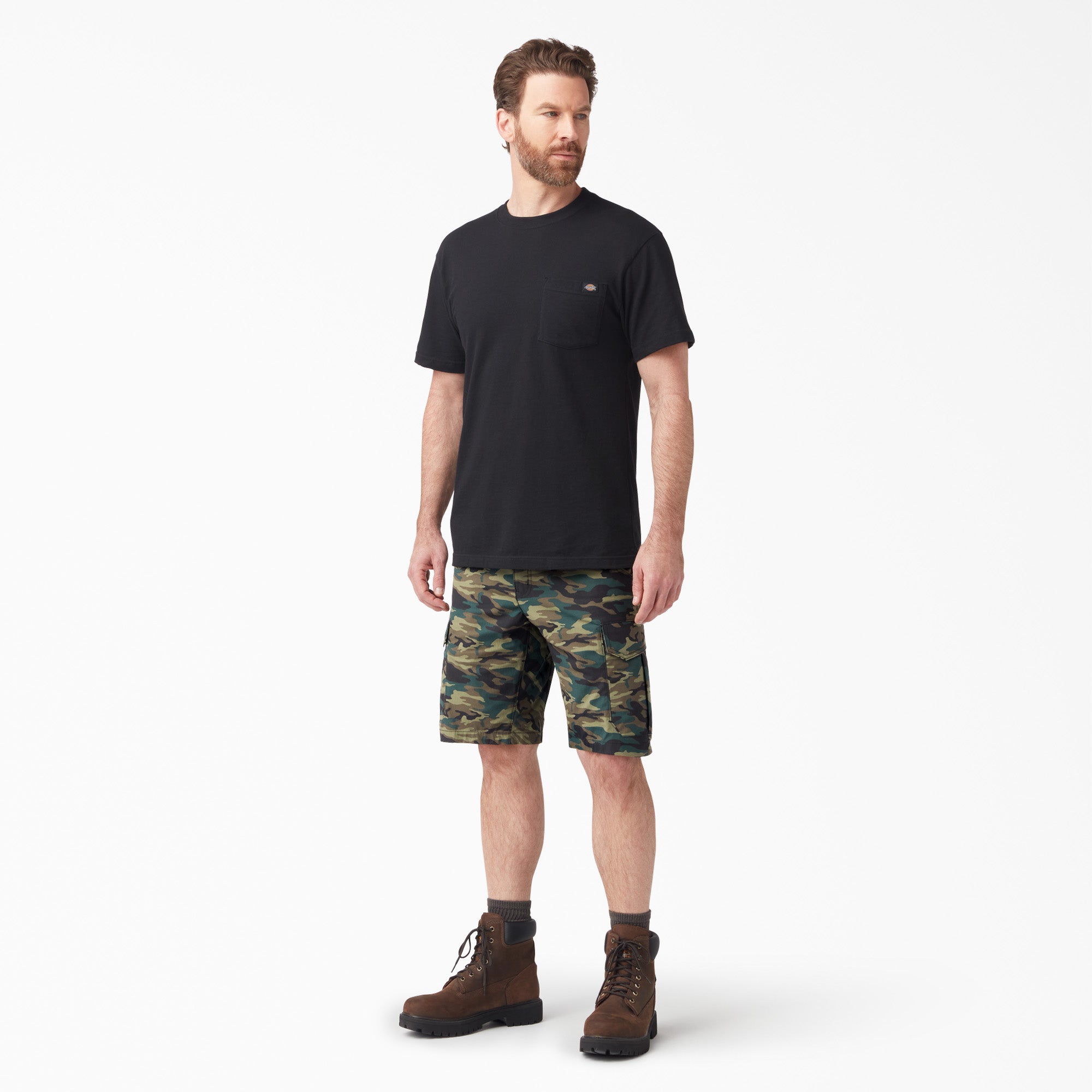 FLEX Cooling Regular Fit Cargo Shorts, 11"