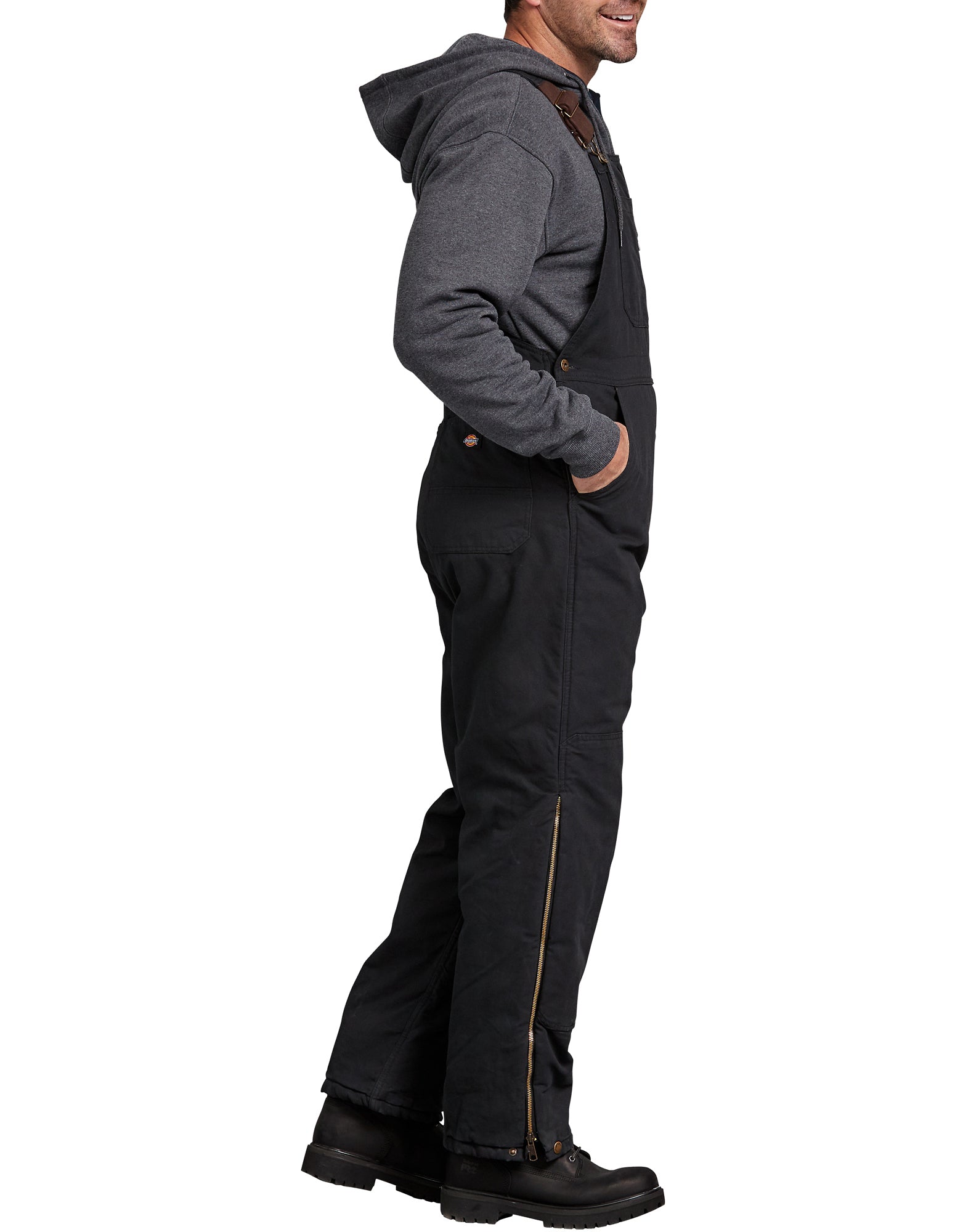 Sanded Duck Insulated Bib Overalls